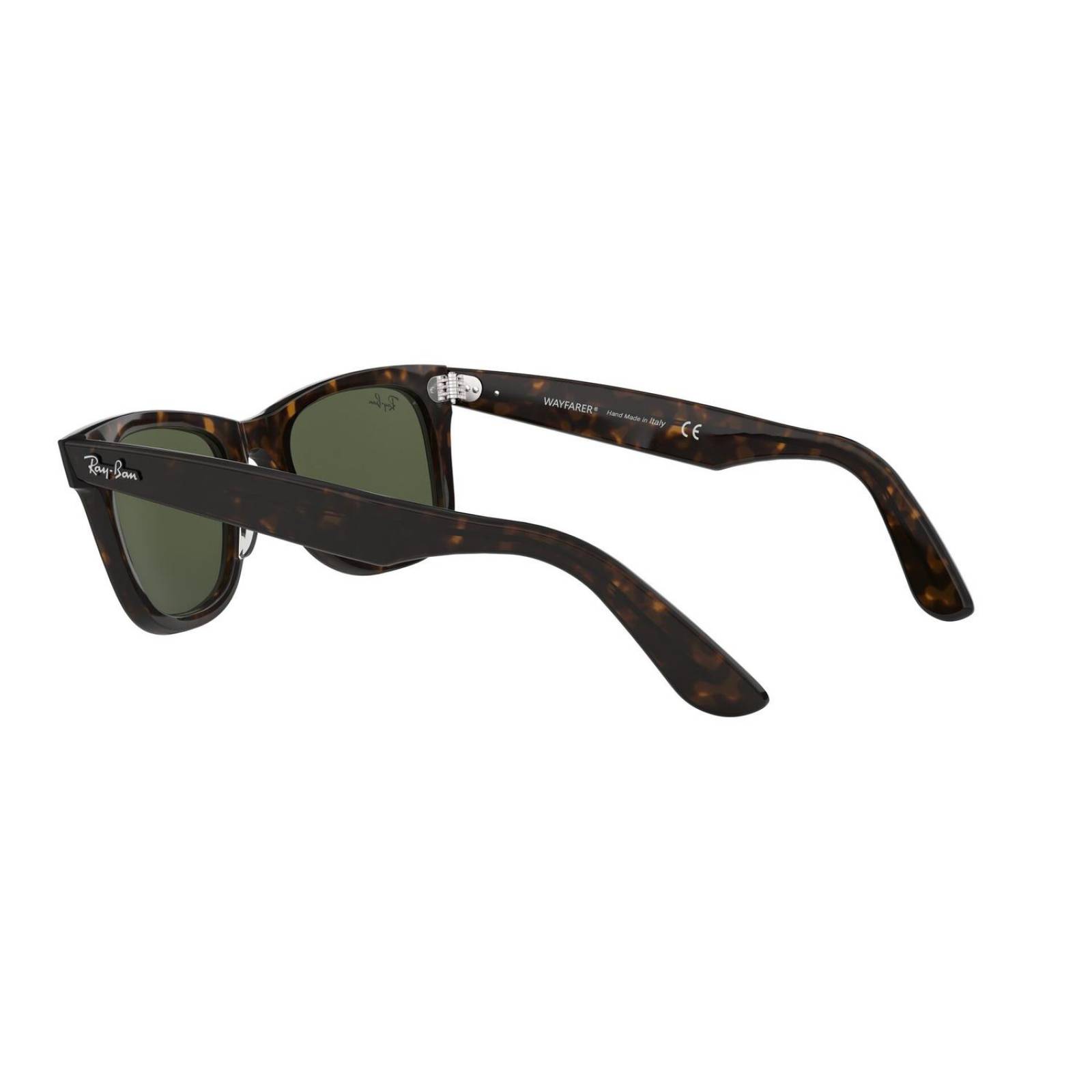 Lentes de Sol Wayfarer Classic Tortoise Green Ray-Ban Verde M XL