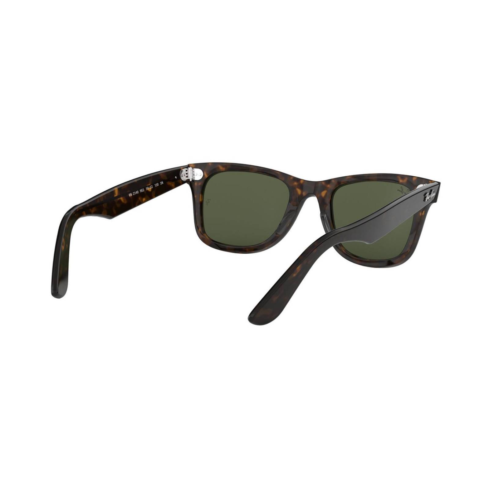 Lentes de Sol Wayfarer Classic Tortoise Green Ray-Ban Verde M XL