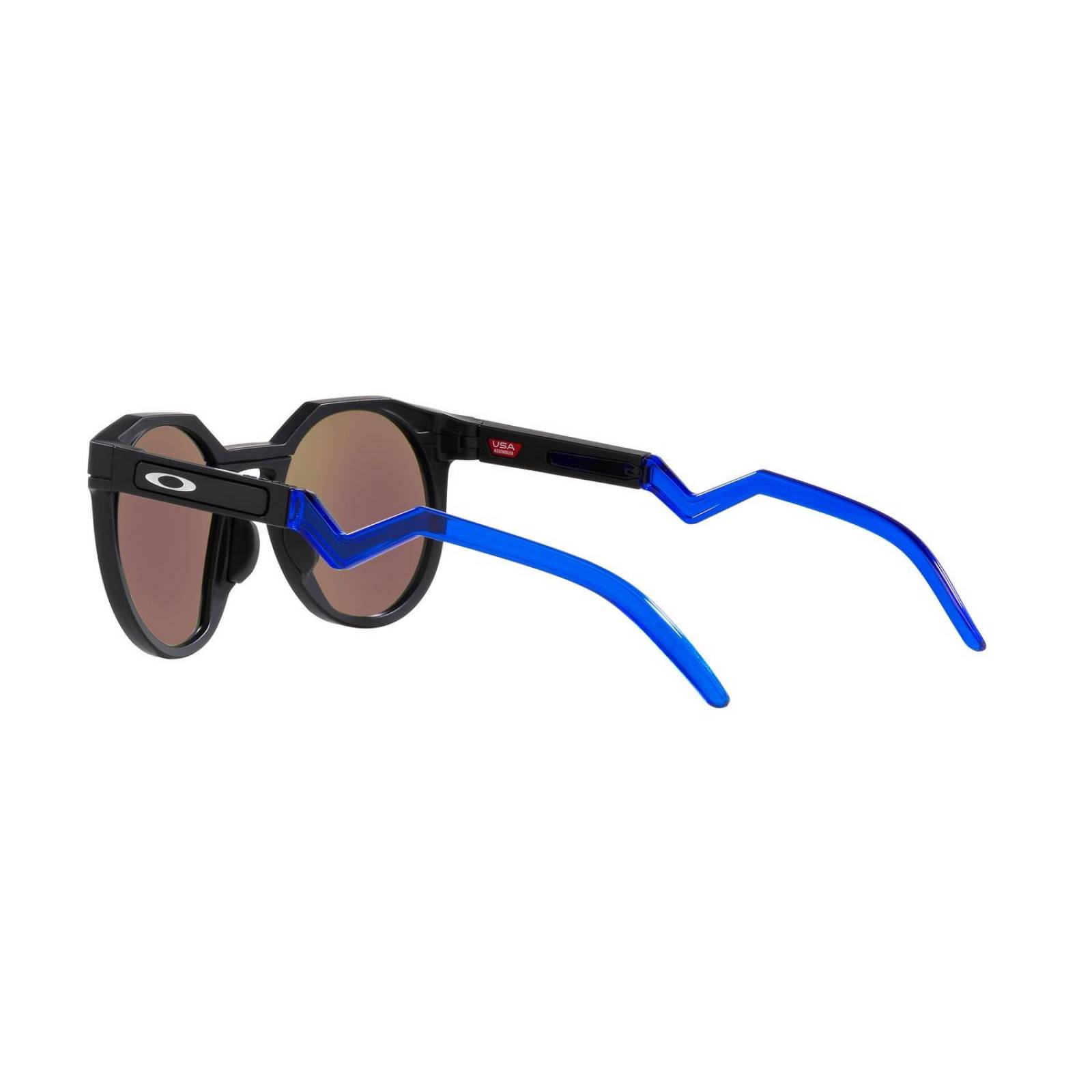 Lentes de Sol Hstn Azul espejado Oakley Negro