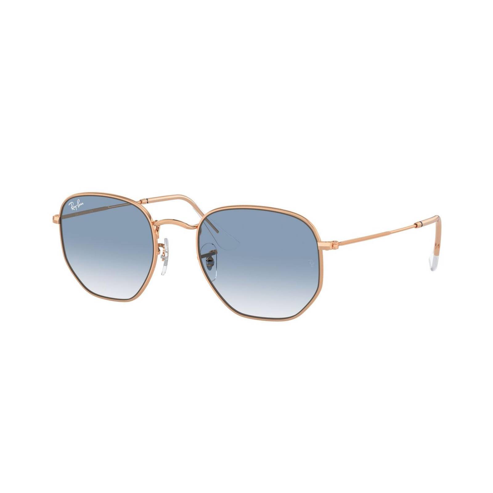 Lentes de Sol RB3548 Hexagonal Transparente Y Azul Ray-Ban