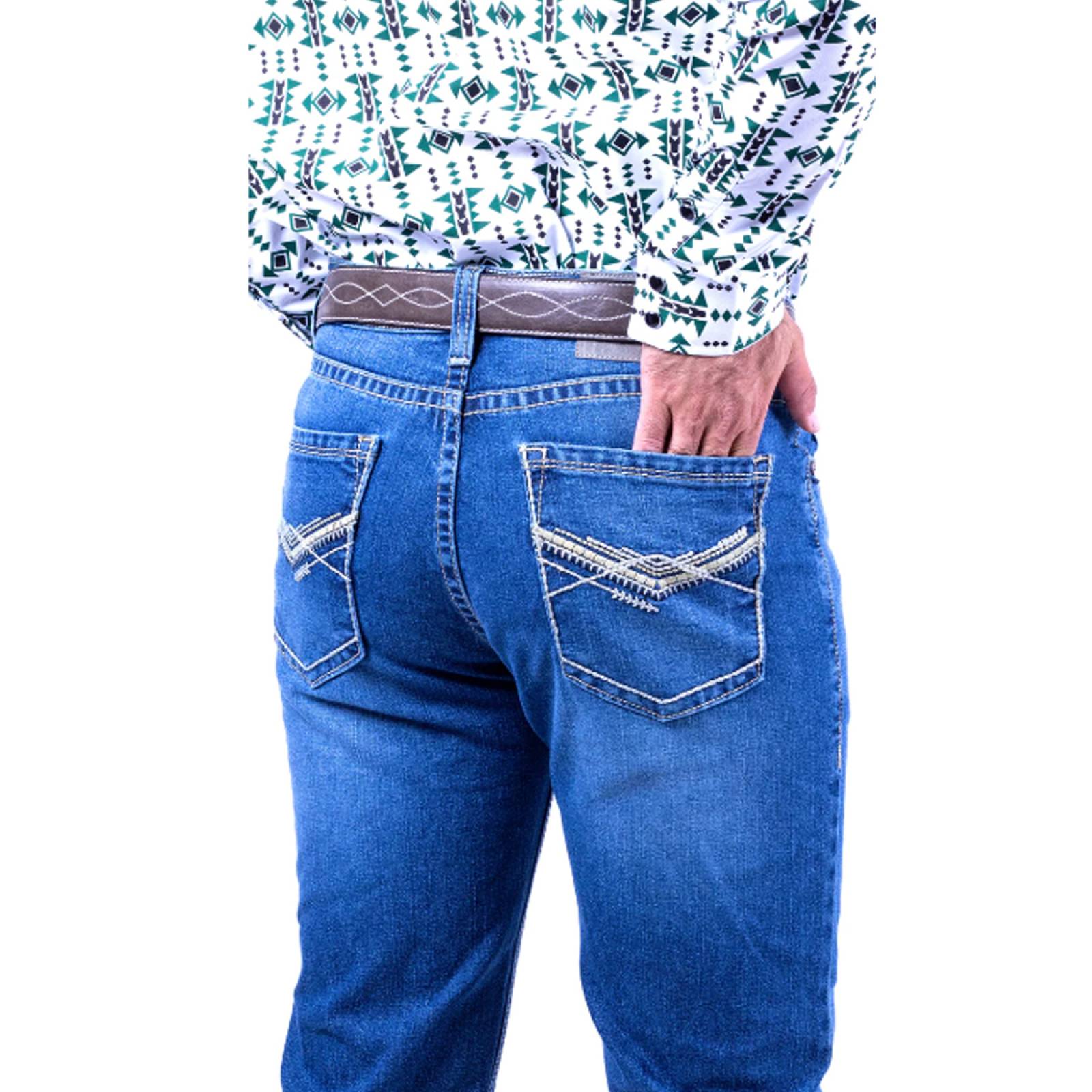 Pantalon Vaquero Icy Denver JH003 Azul Indigo Para Caballero