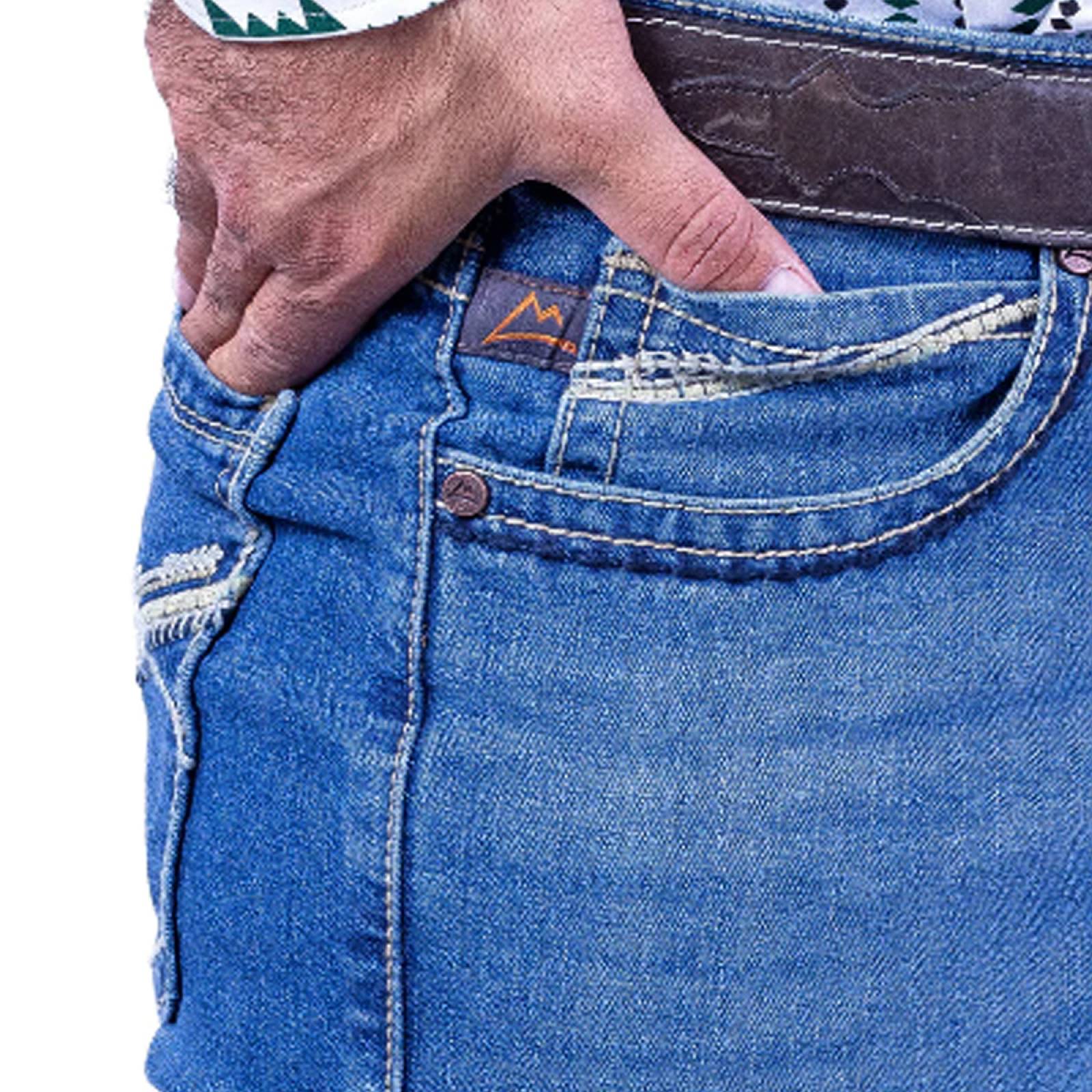 Pantalon Vaquero Icy Denver JH003 Azul Indigo Para Caballero