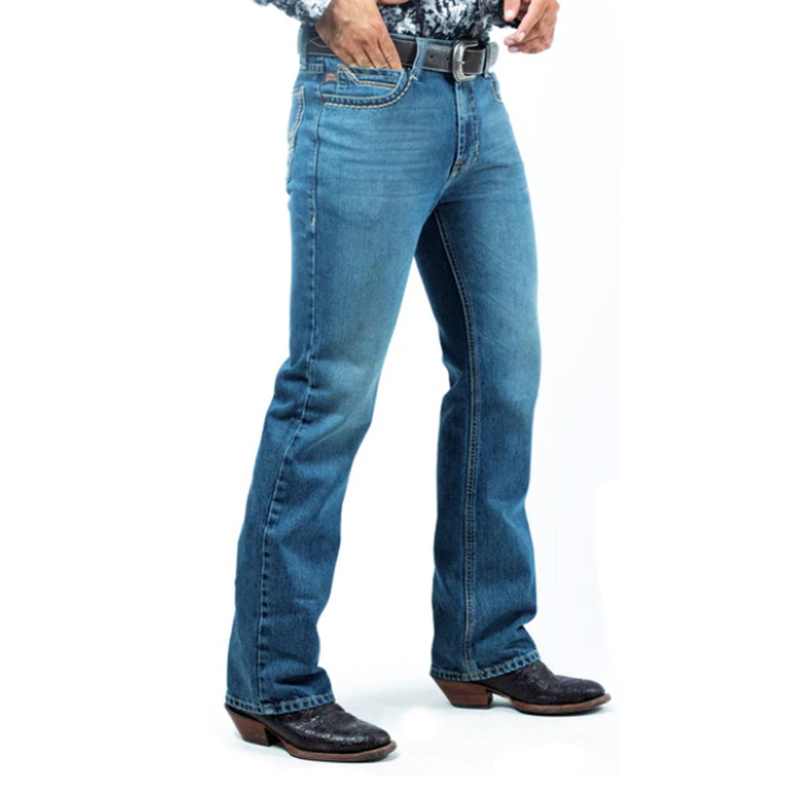 Pantalon Vaquero Icy Denver JH005 Azul Medio Para Caballero