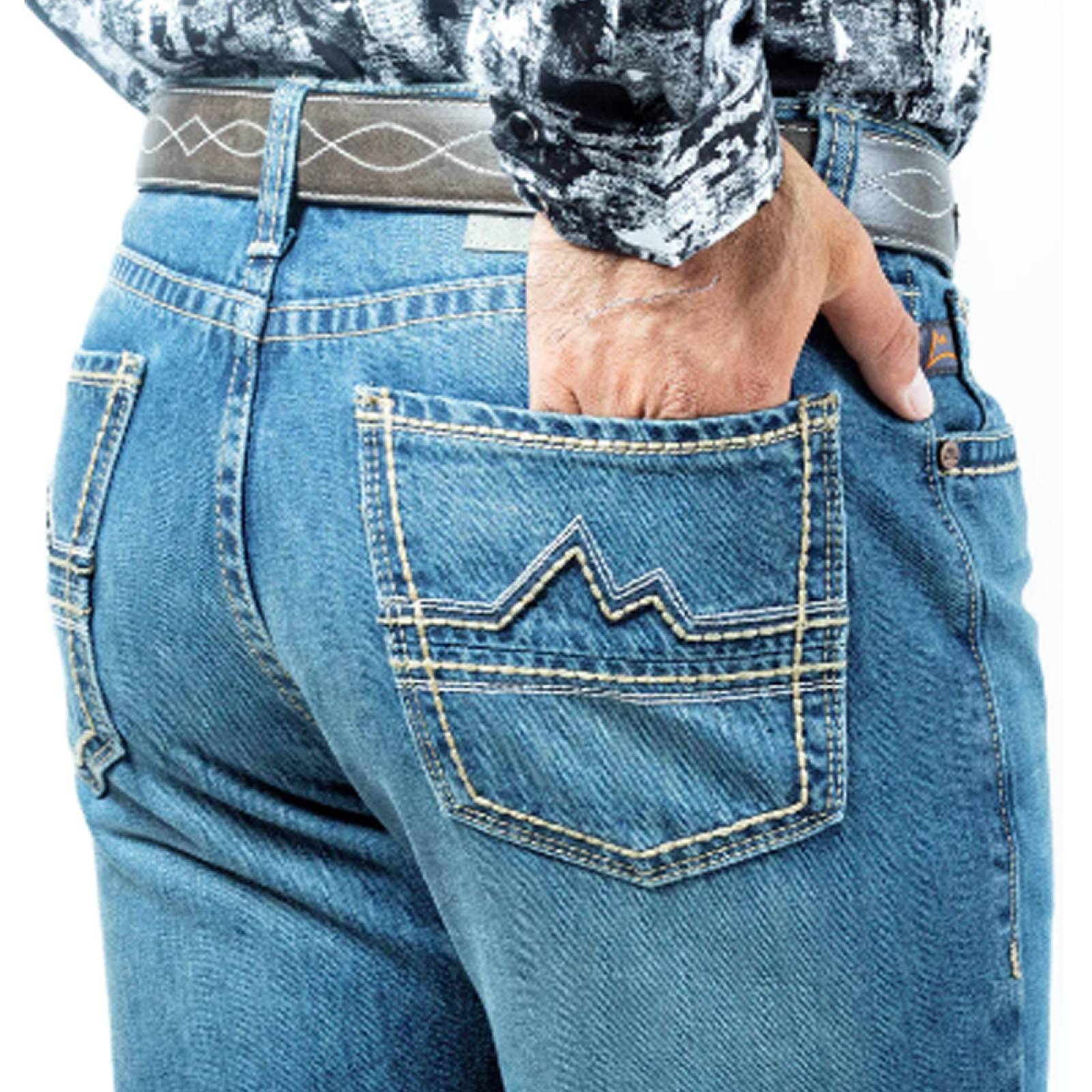 Pantalon Vaquero Icy Denver JH005 Azul Medio Para Caballero