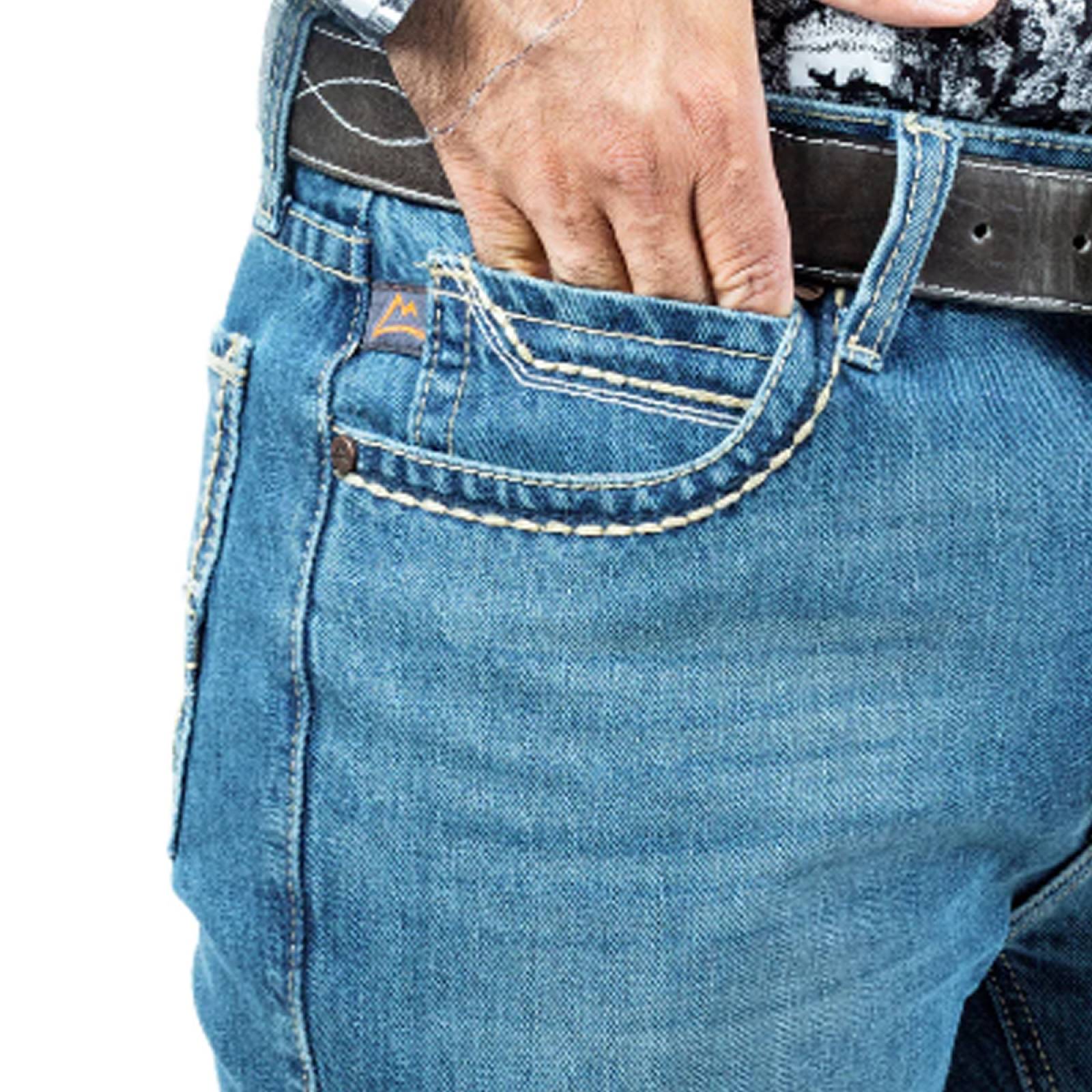 Pantalon Vaquero Icy Denver JH005 Azul Medio Para Caballero