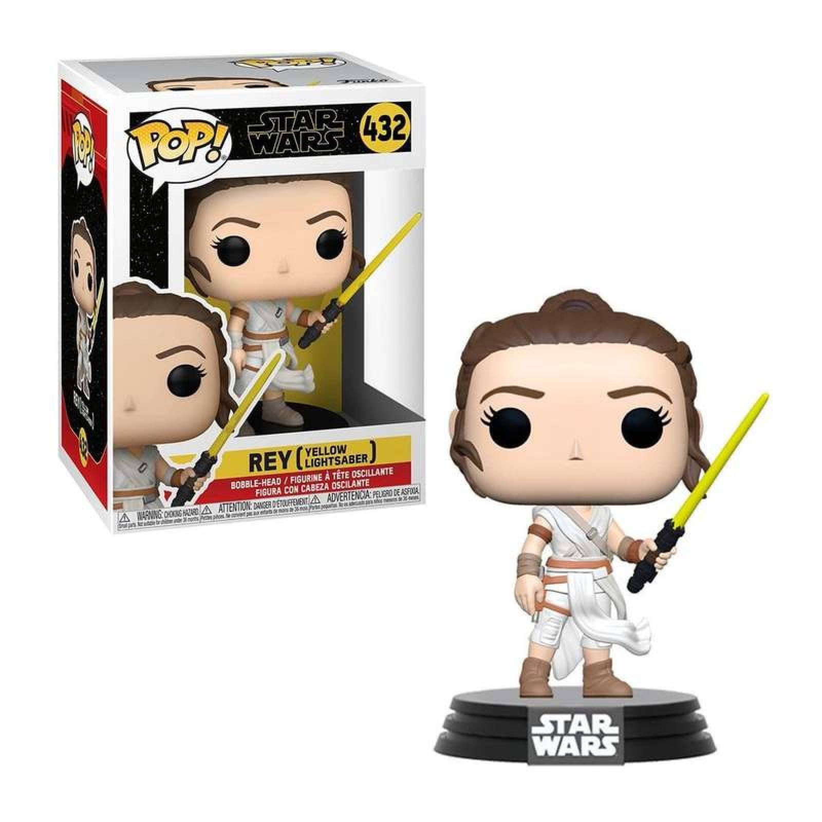 Rey (Yellow Lightsaber) 432 Star Wars Funko Pop!