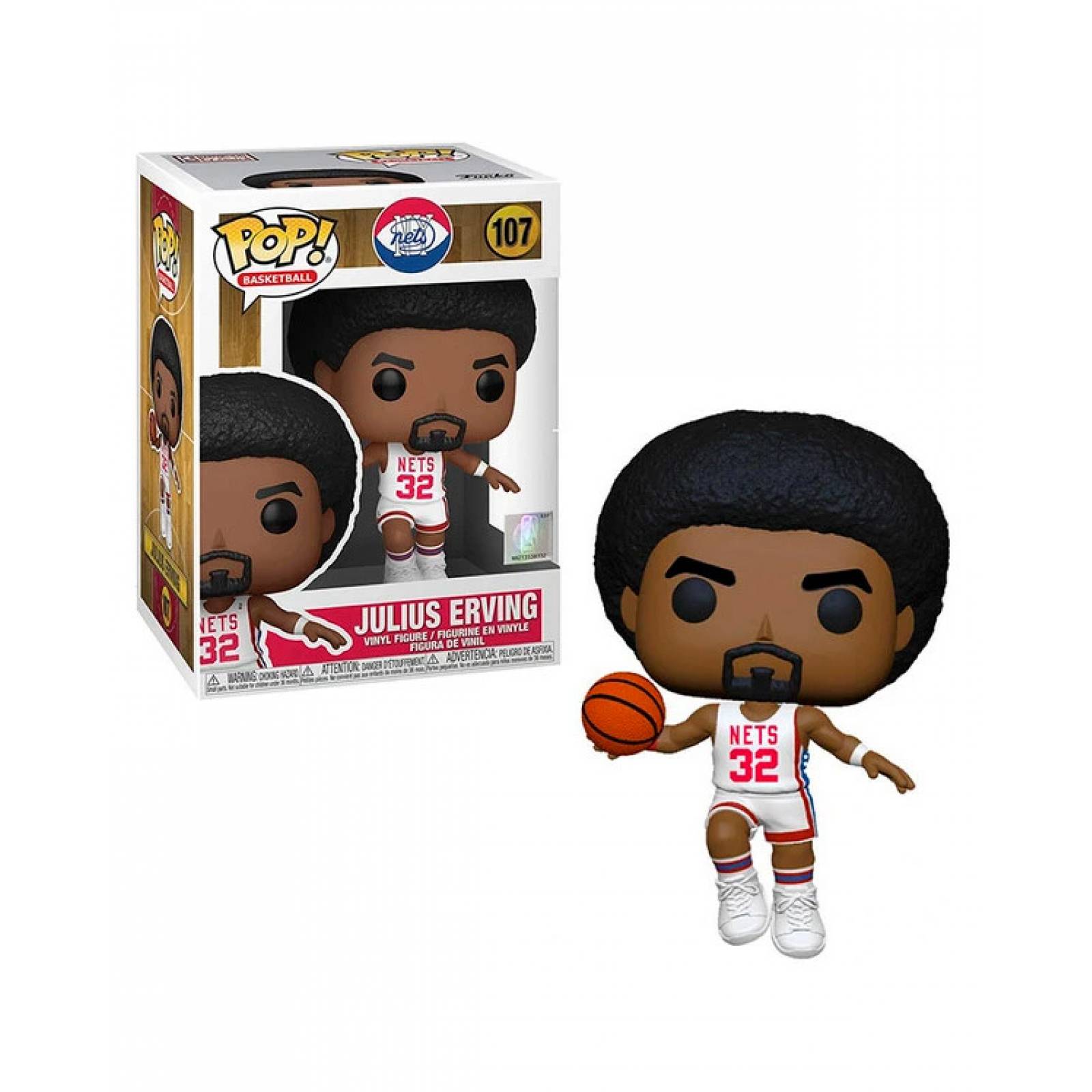 Julius Erving 107 Ny Nets Funko Pop!