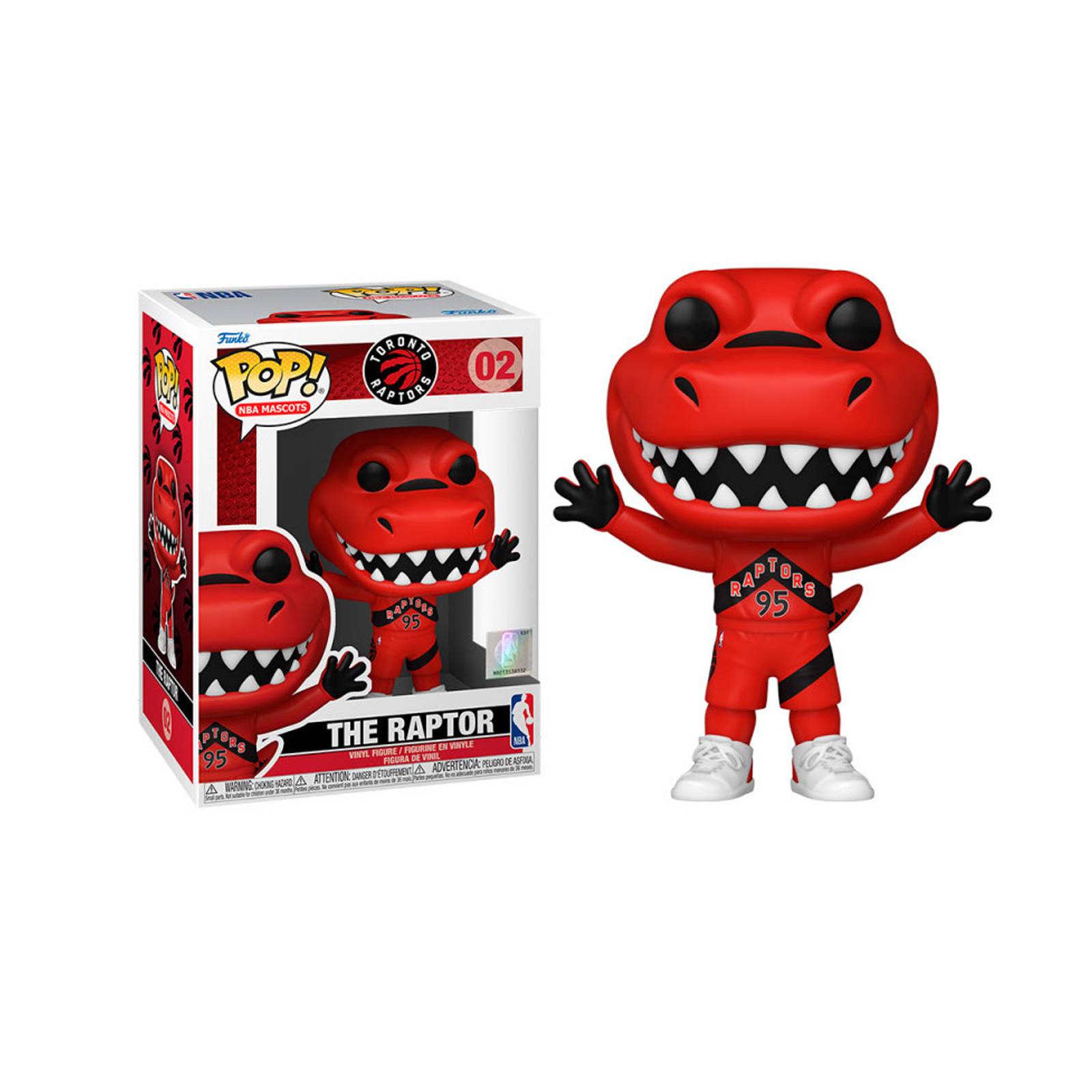Figura The Raptor 02 Toronto Raptors Funko Pop