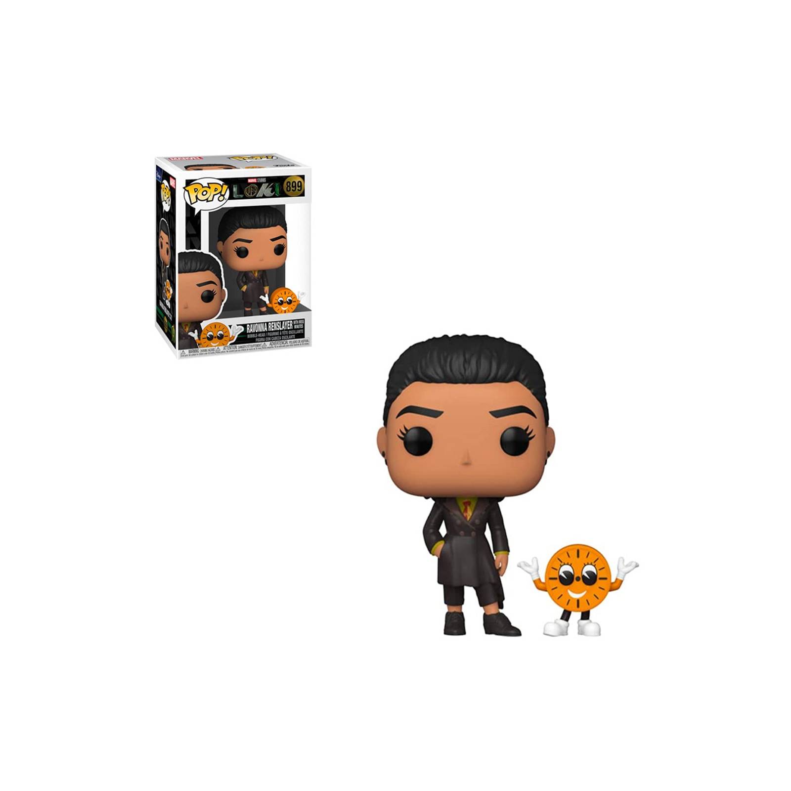 Ravonna Renslayer con señorita minutos 899 Loki Funko Pop