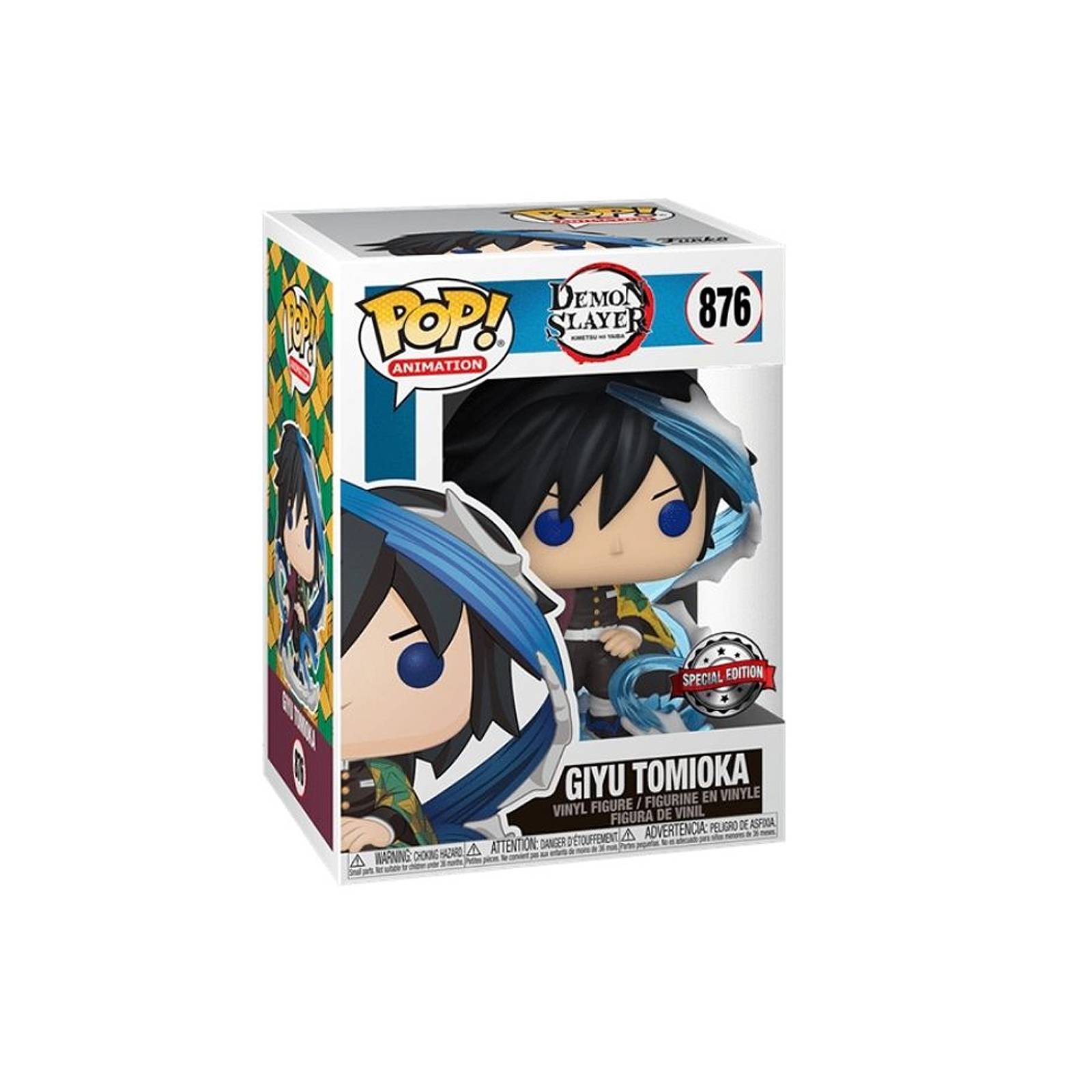 Funko Pop Demon Slayer Giyu Tomioka 876 Edición Especial