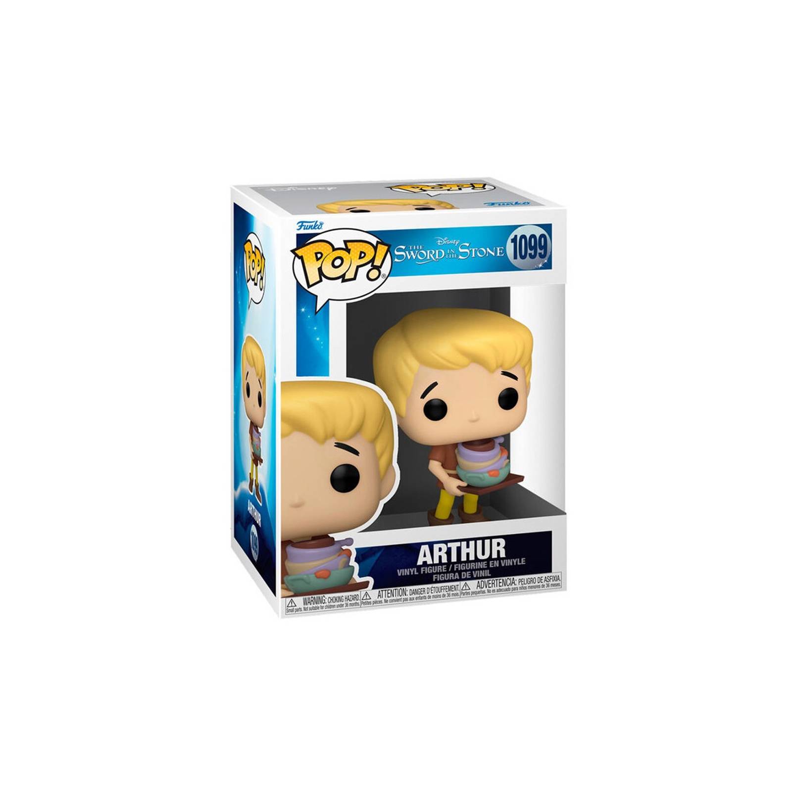 Figura Arturo 1099 La Espada en la Piedra Funko Pop