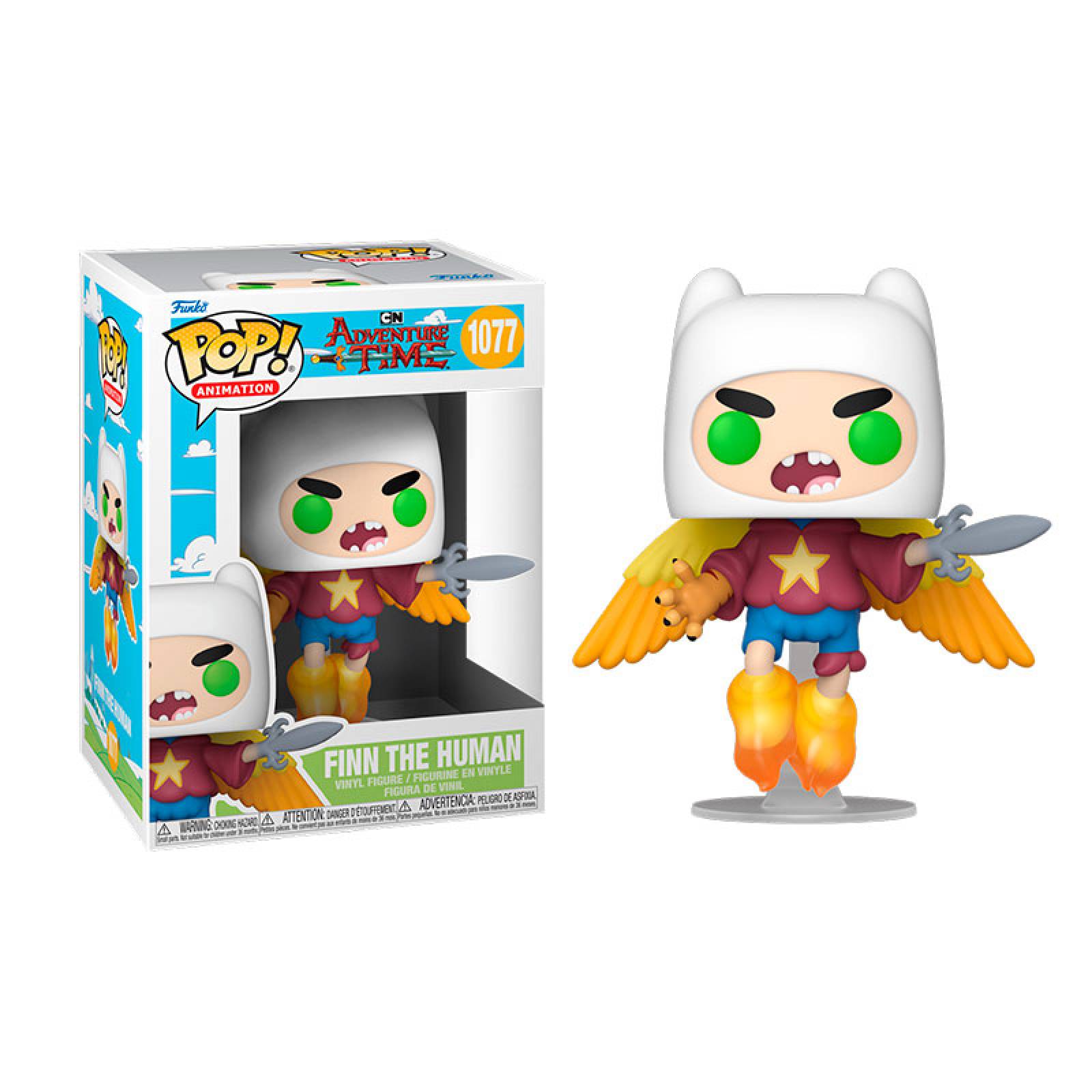 Figura Finn El Humano 1077 Hora de Aventura Funko Pop