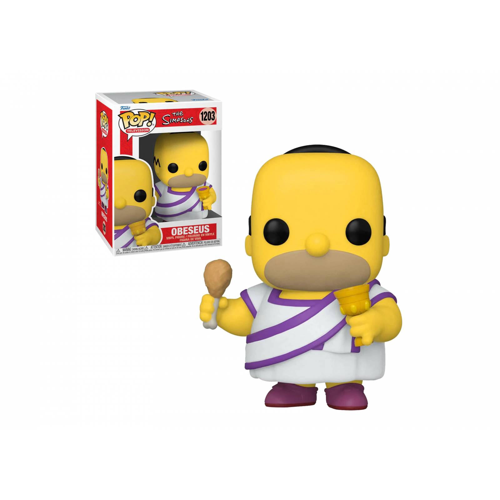 Figura Homero Obeso 1203 The Simpsons Funko Pop