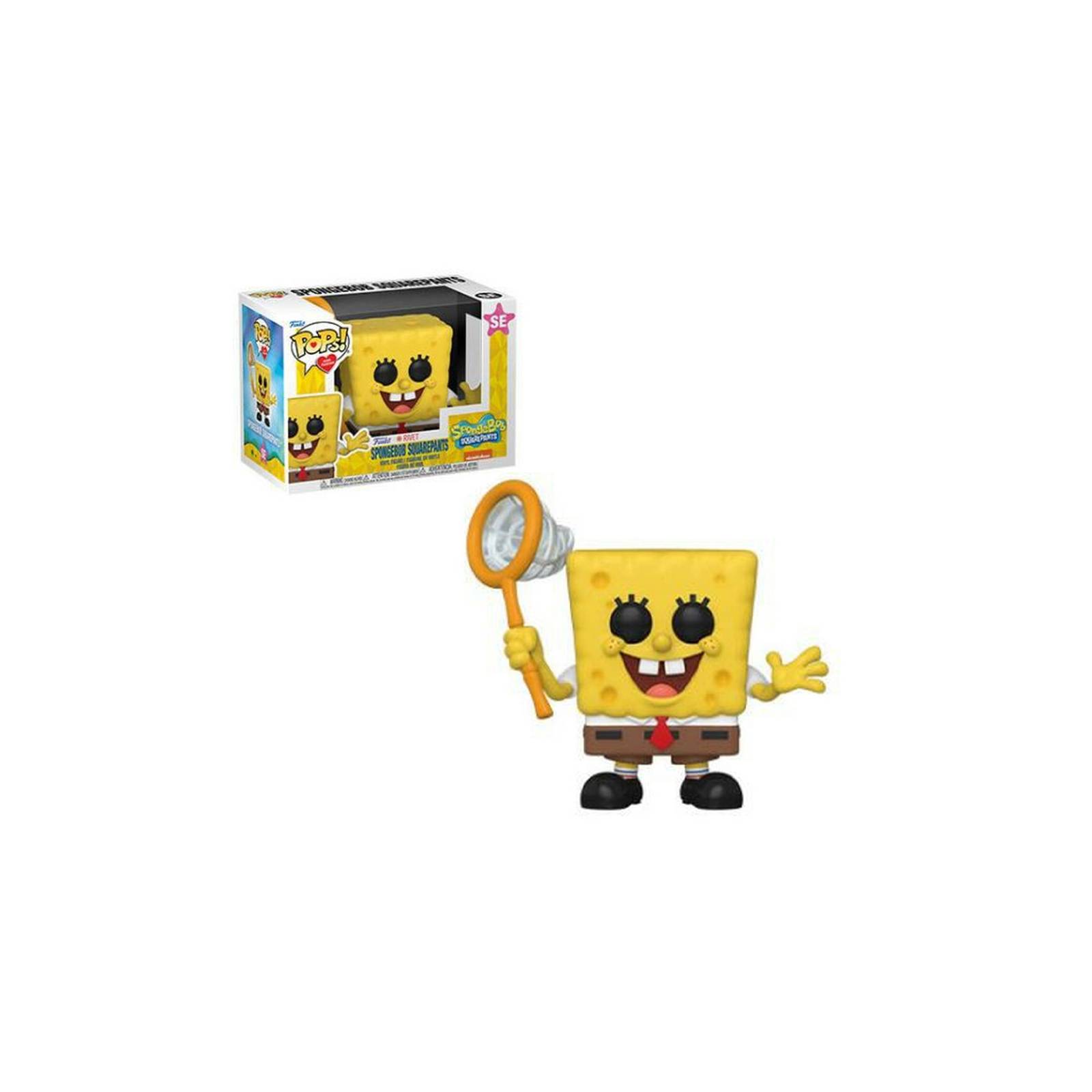 Figura Bob Esponja Pantalones Cuadrados Funko Pop Se