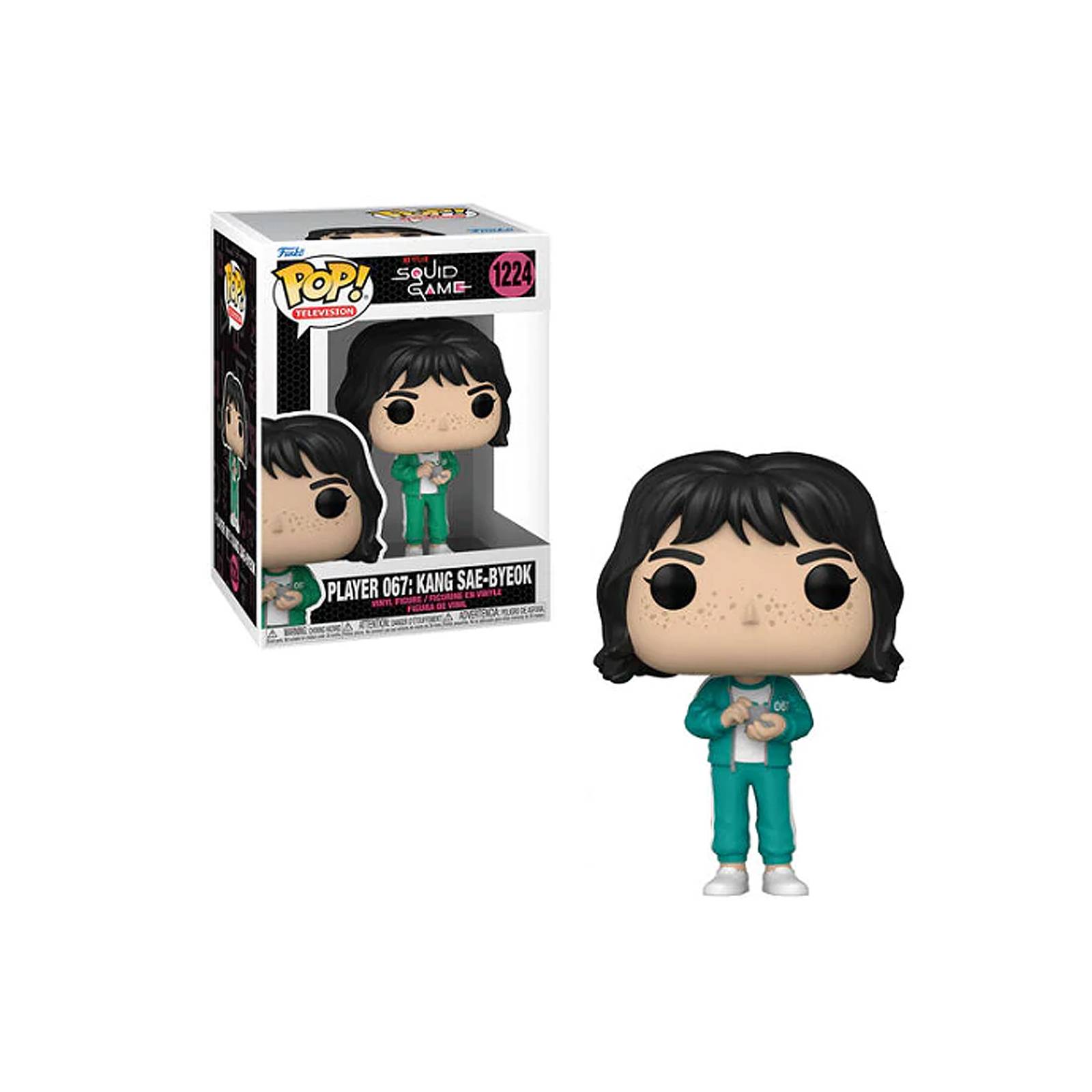 Figura Jugador 067 Kang Sae-Byeok 1224 Juego del Calamar Funko Pop