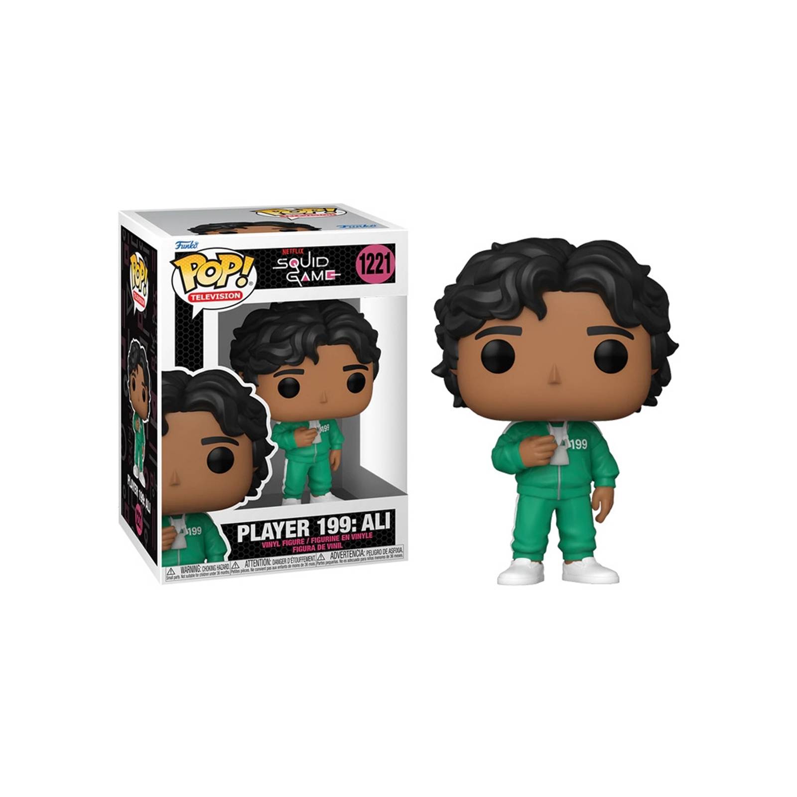 Figura Jugador 199 Ali 1221 Juego del Calamar Funko Pop