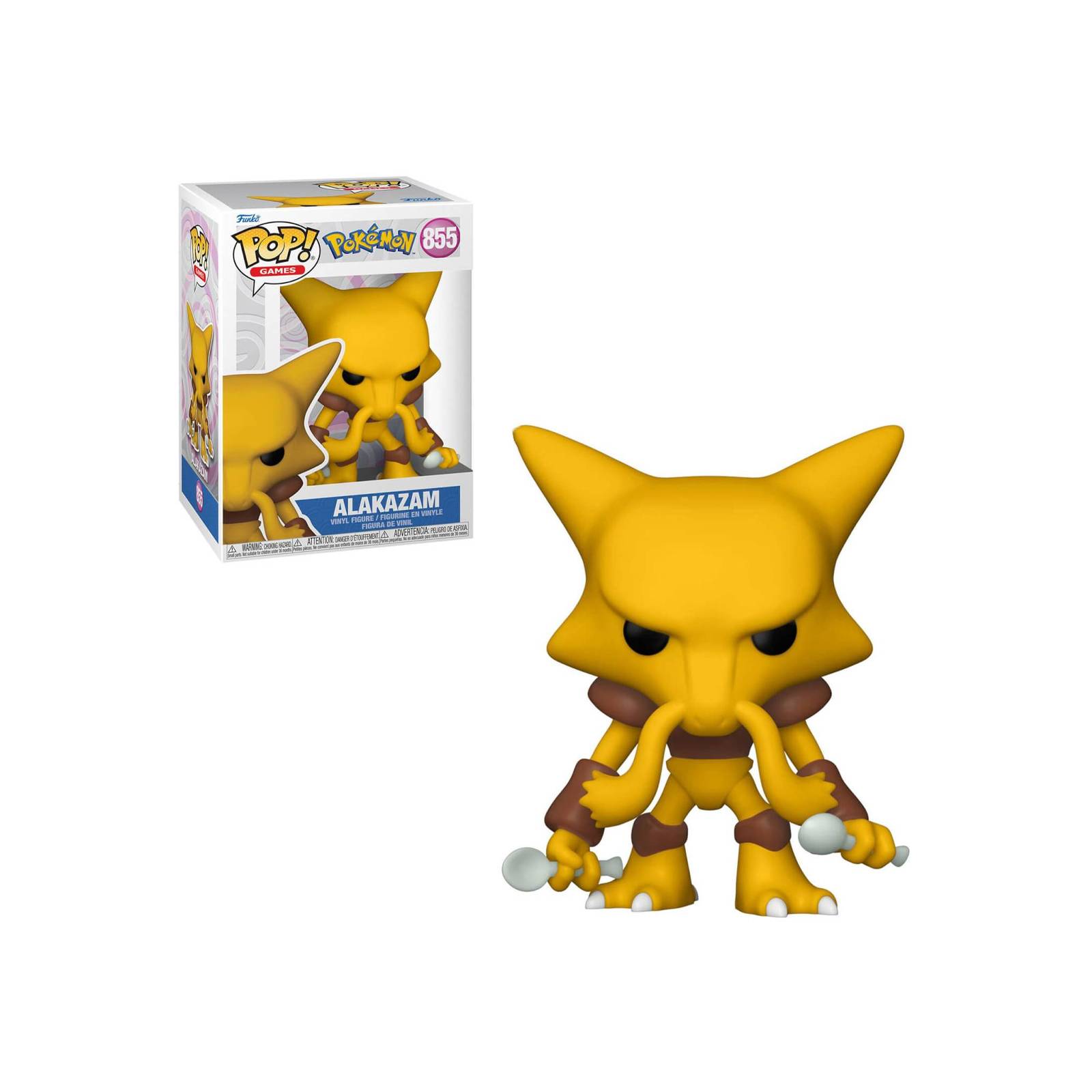 Figura Alakazam 855 Pokemon Funko Pop
