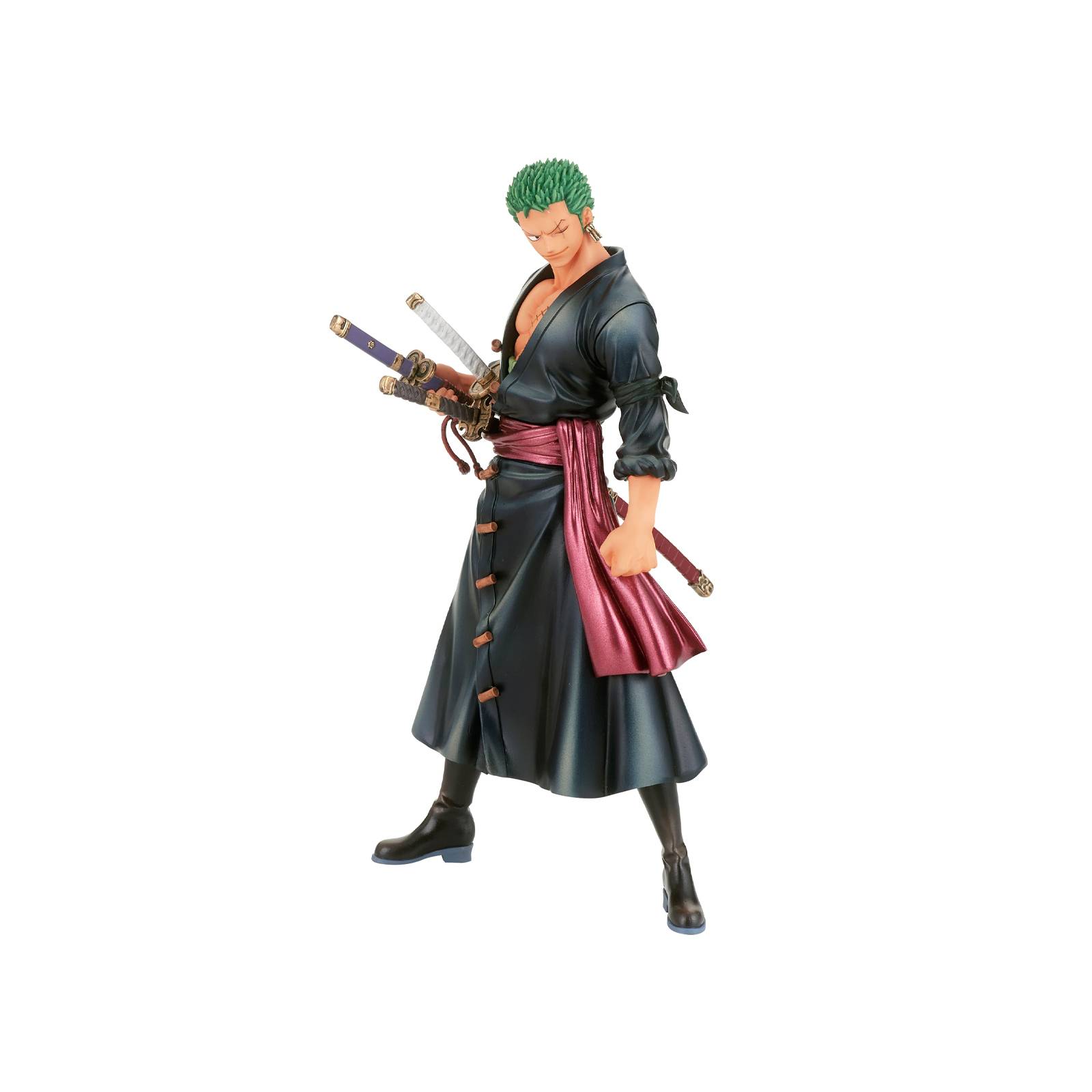 Figura Roronoa Zoro de One Piece Dxf Wanokuni Vol 1 Ver B Banpresto
