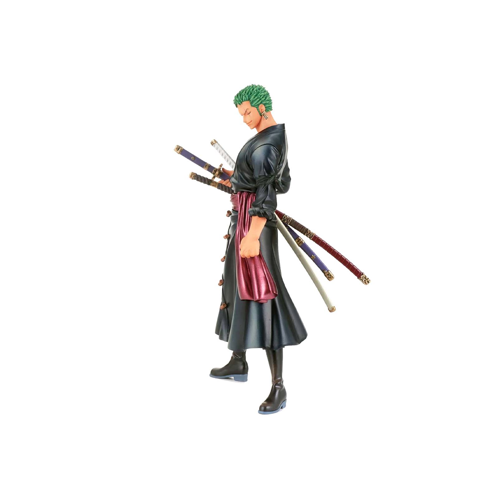 Figura Roronoa Zoro de One Piece Dxf Wanokuni Vol 1 Ver B Banpresto