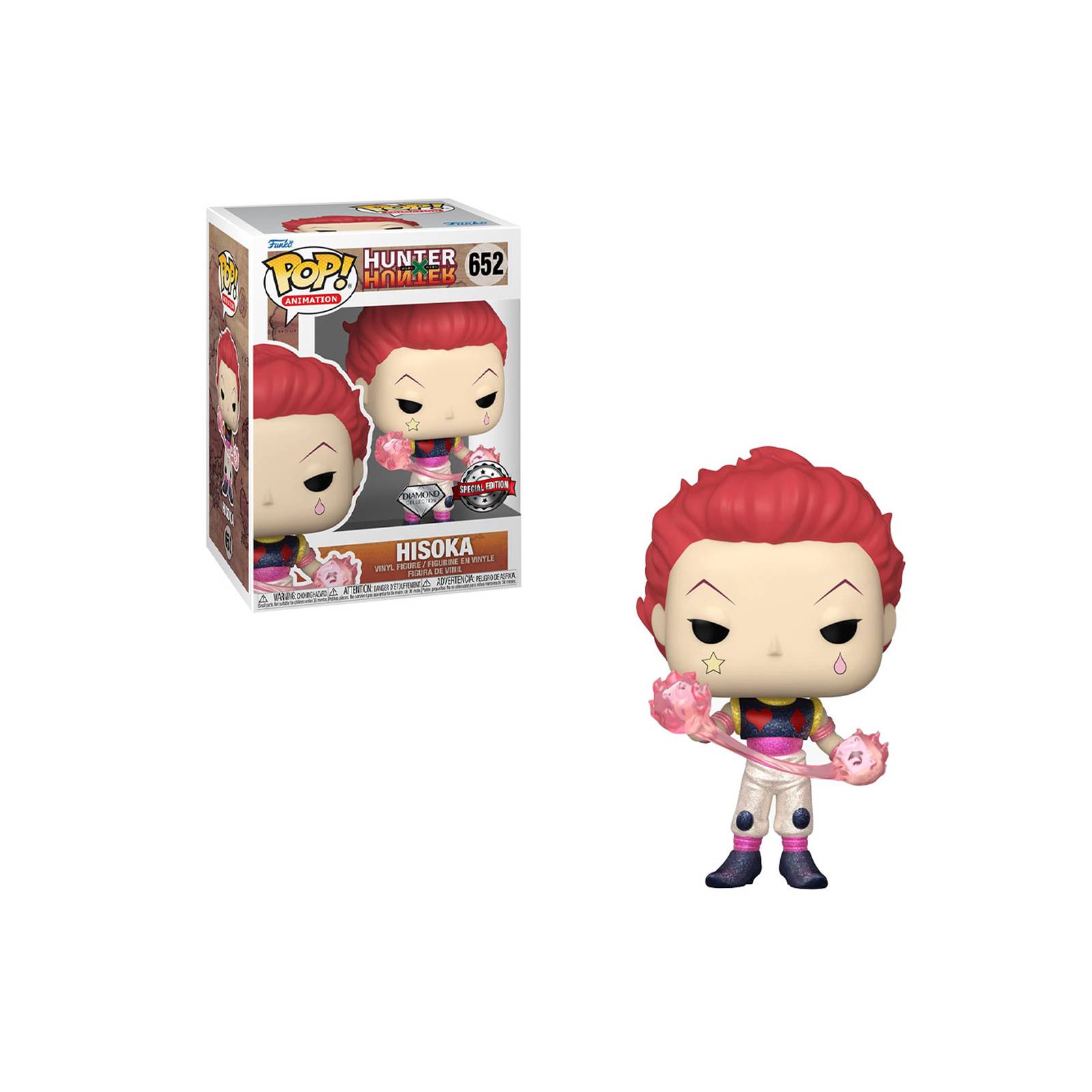 Funko Pop Hisoka 652 Hunter X Hunter Special Edition Diamond