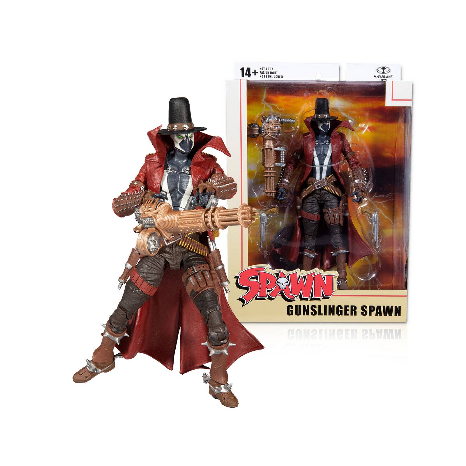 Figura Gunslinger Spawn Universe Mcfarlane Toys Articulada