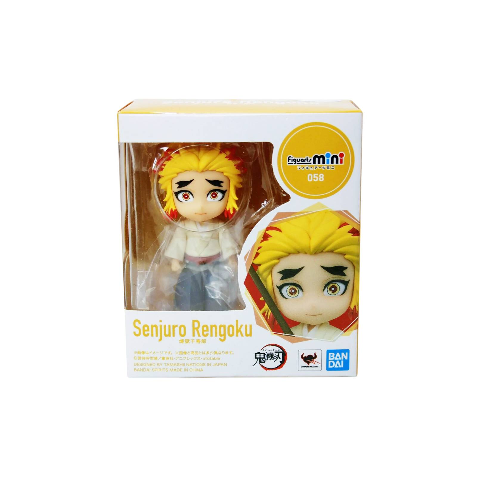Figura Senjuro Rengoku Demon Slayer Figuarts Mini Bandai