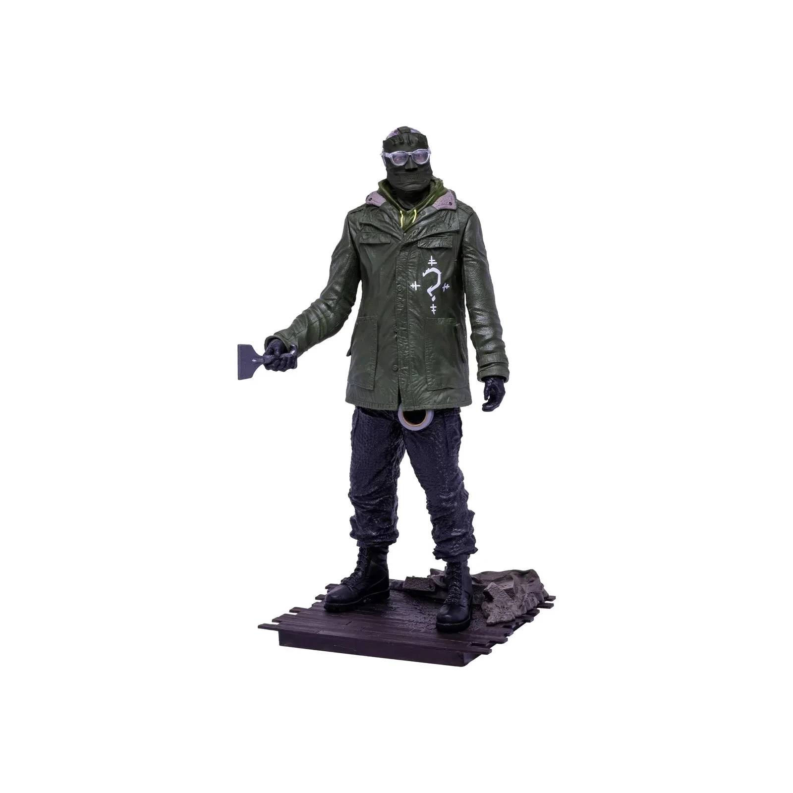 The Riddler Batman Dc Multiverse McFarlane Acertijo 22 cm