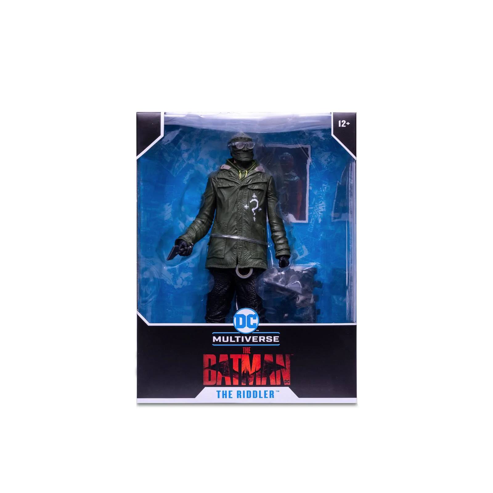 The Riddler Batman Dc Multiverse McFarlane Acertijo 22 cm