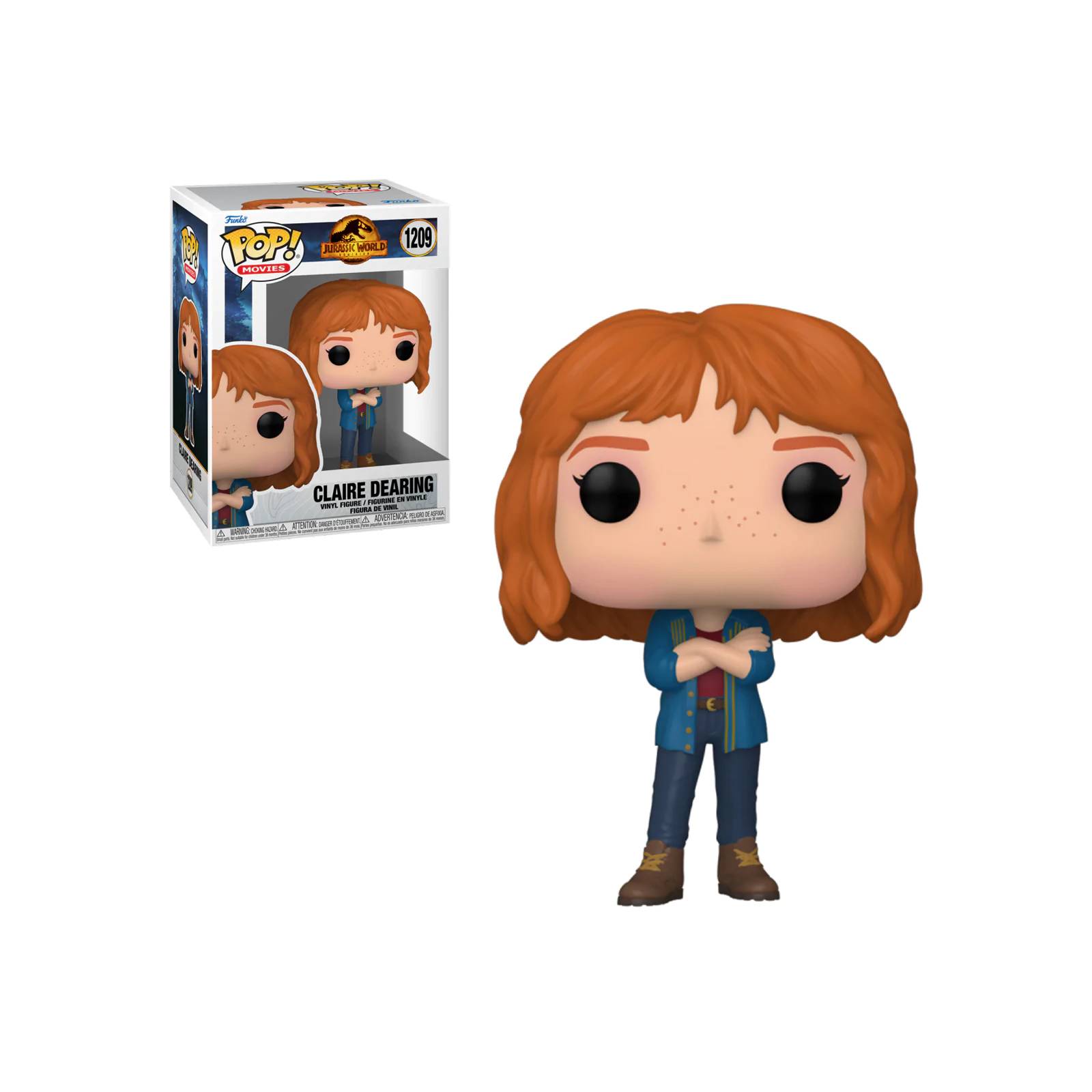 Figura Claire Dearing 1209 Jurassic World Dominion Funko Pop