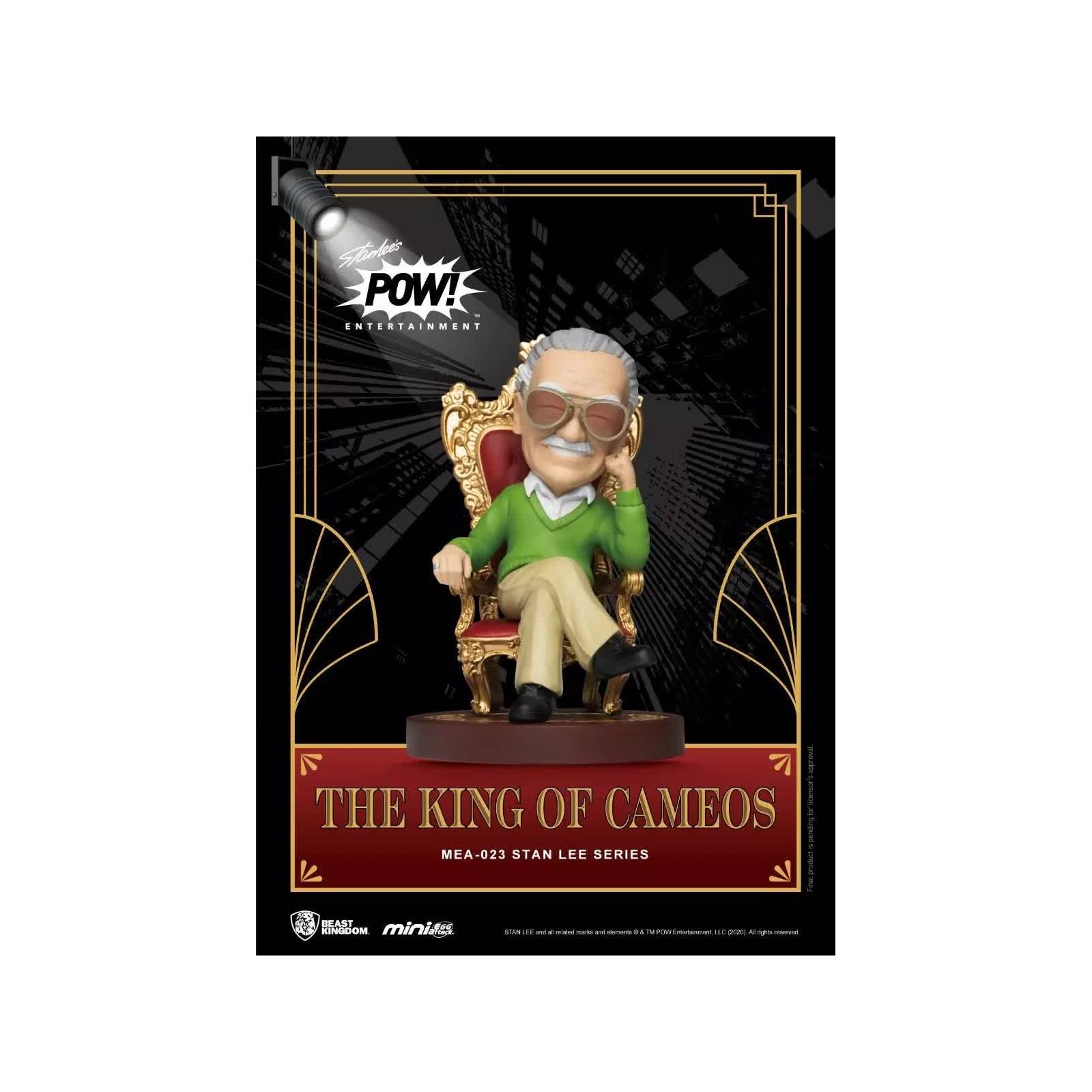 Figura Stan Lee The King Of Cameos Beast Kingdom Marvel
