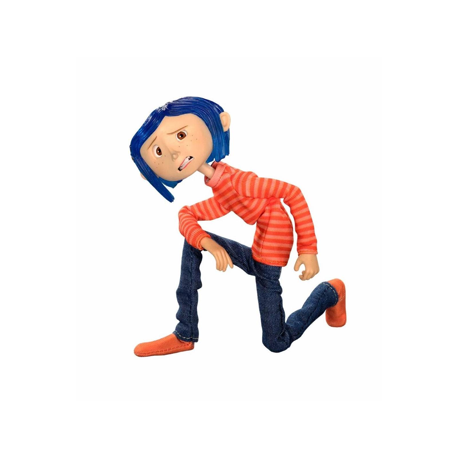 Figura Articulada Coraline Camisa de Rayas Neca