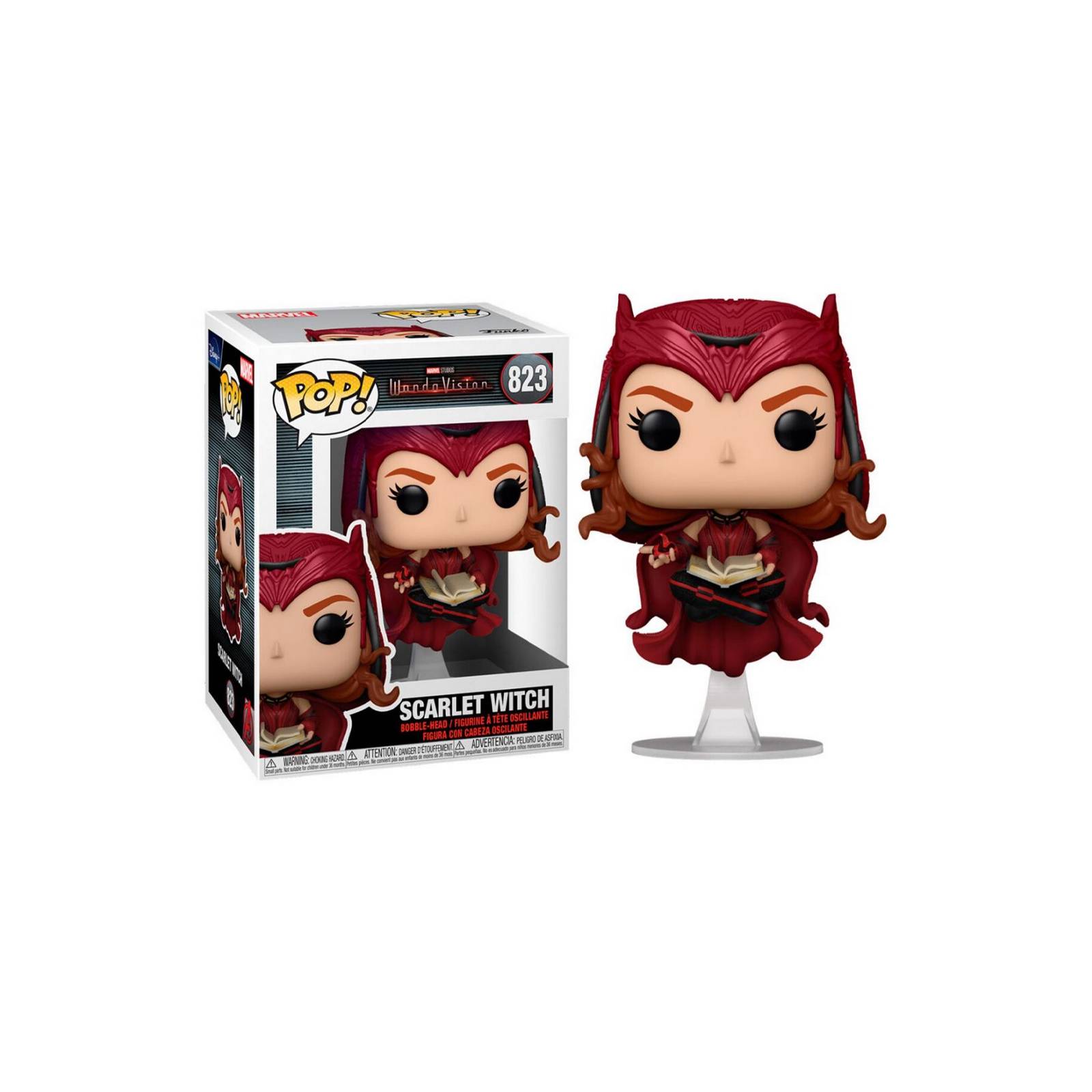 Figura Scarlet Witch 823 Wandavision Funko Pop Marvel