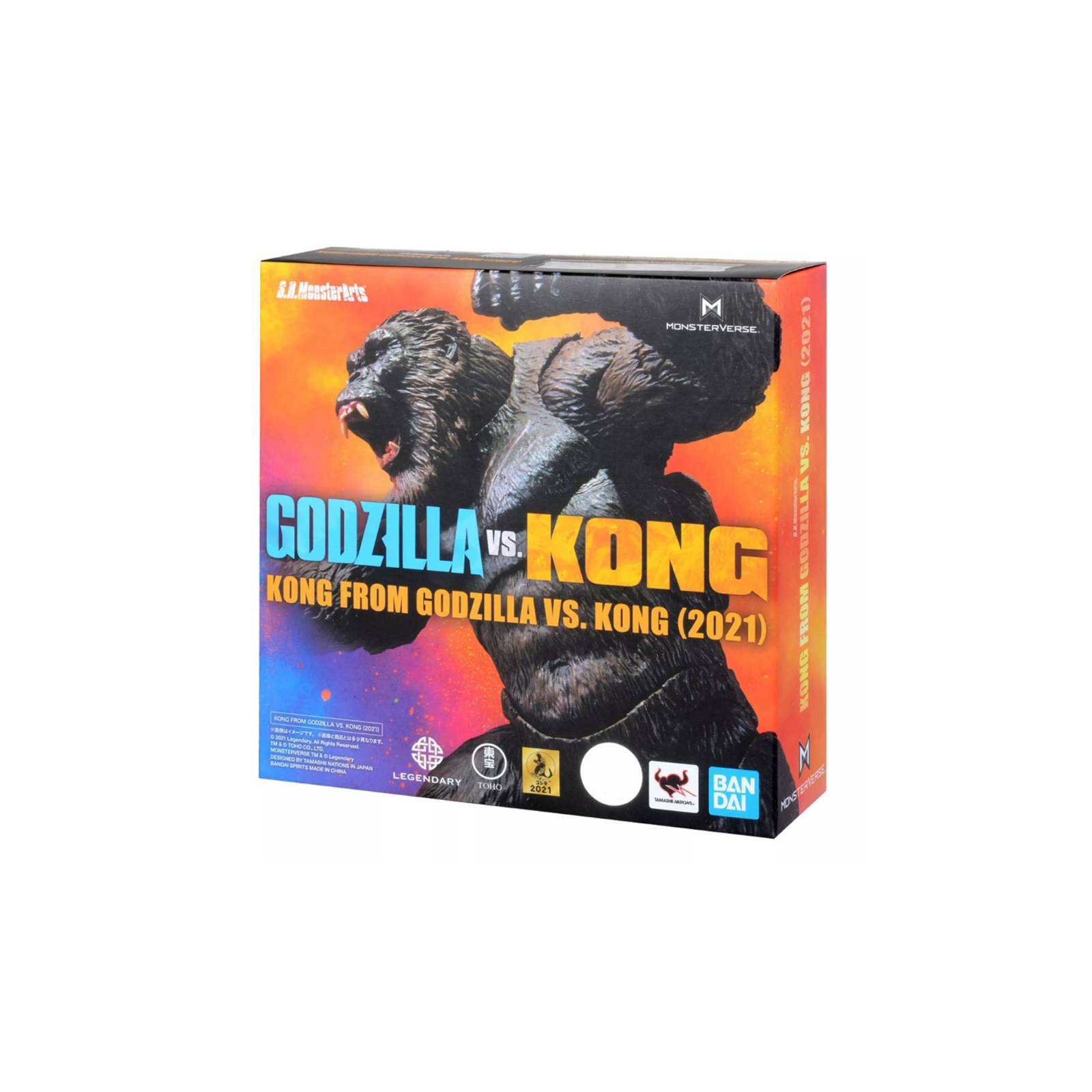 Sh Monsterarts Godzilla Figuras De King Kong Versus Godzilla