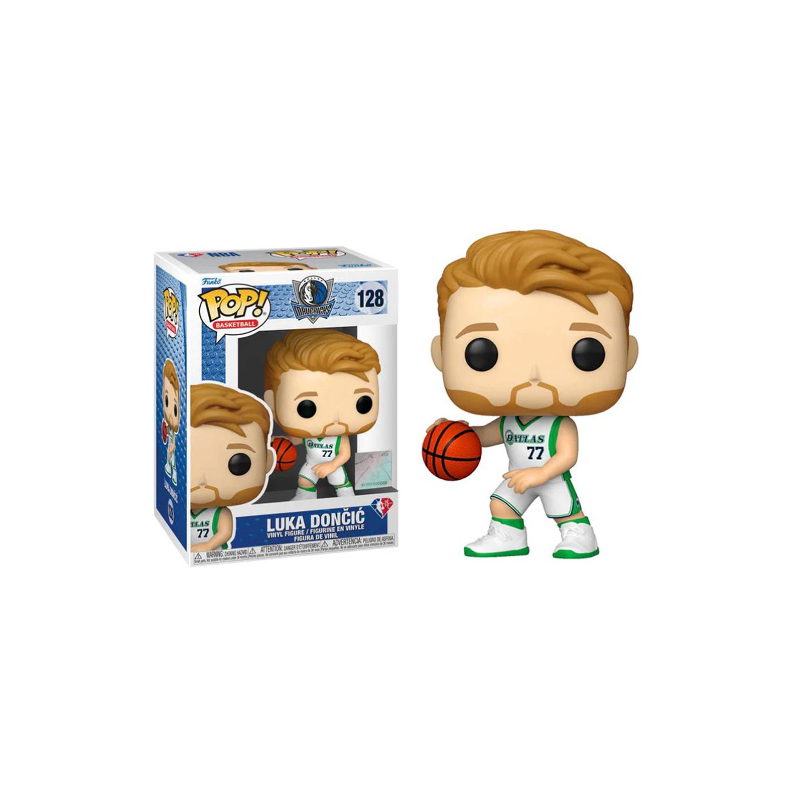 Figura Luka Doncic 128 Mavericks Funko Pop Nba