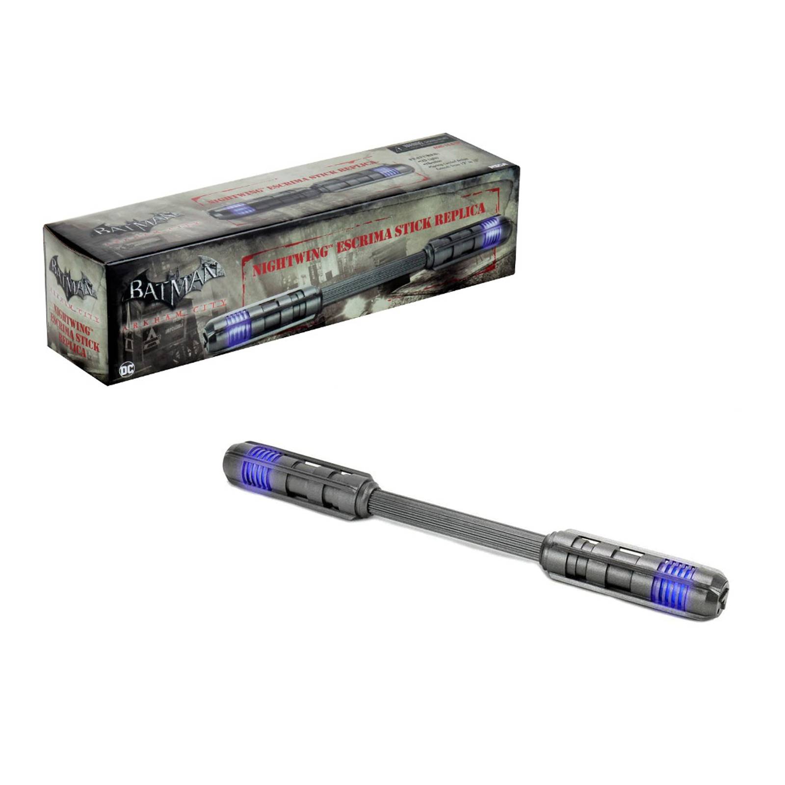 Figura Nightwing Escrima Stick Replica Batman Arkham Neca