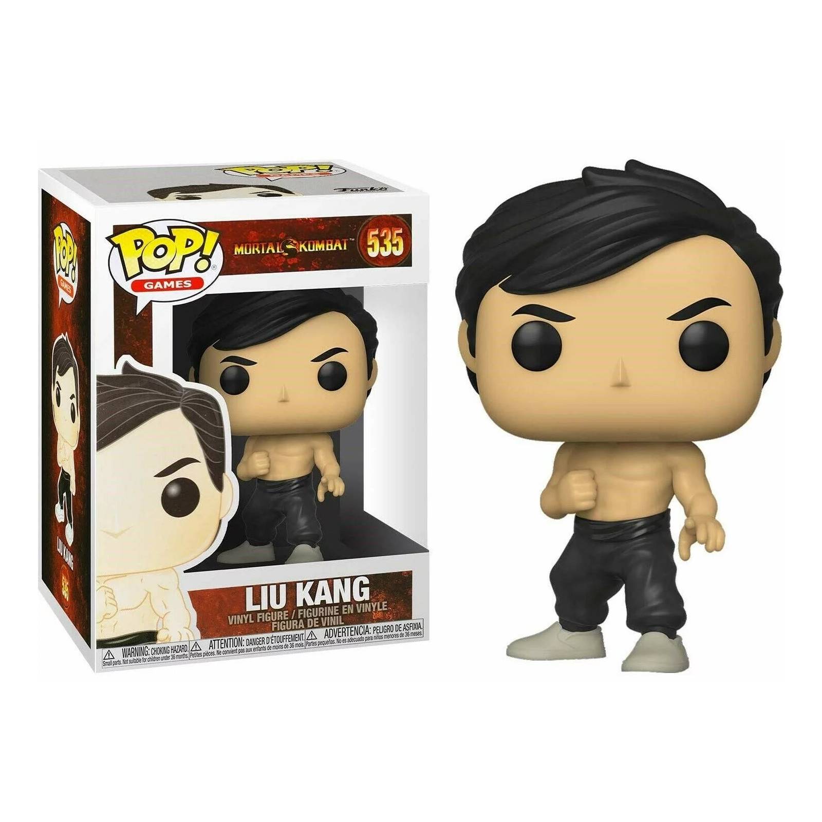 Figura Liu Kang 535 Funko Pop Mortal Kombat Funko Pop