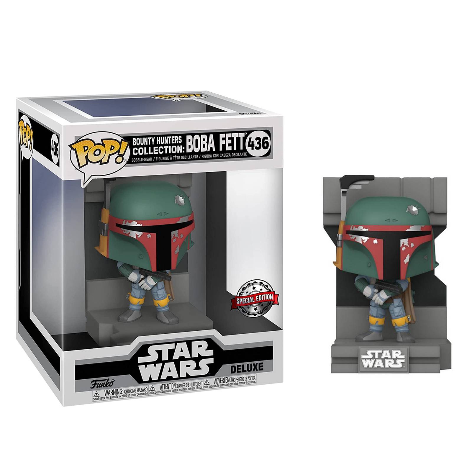 Figura Boba Fett 436 Bounty Hunters Collection Boba Fett Funko Pop