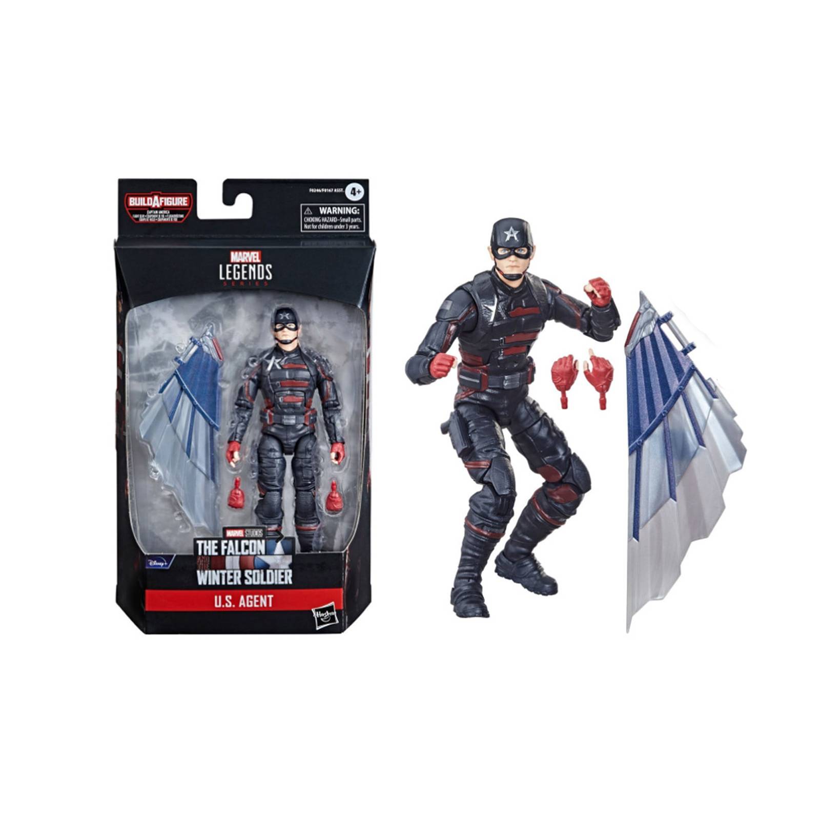 Figura U.S Agent The Falcon And The Winter Soldier Marvel Legends Series Hasbro