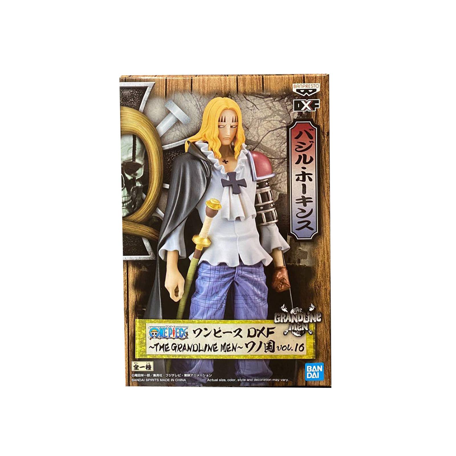 Figura Wanokuni Basil Hawkins One Piece The Grandline Men DXF Banpresto