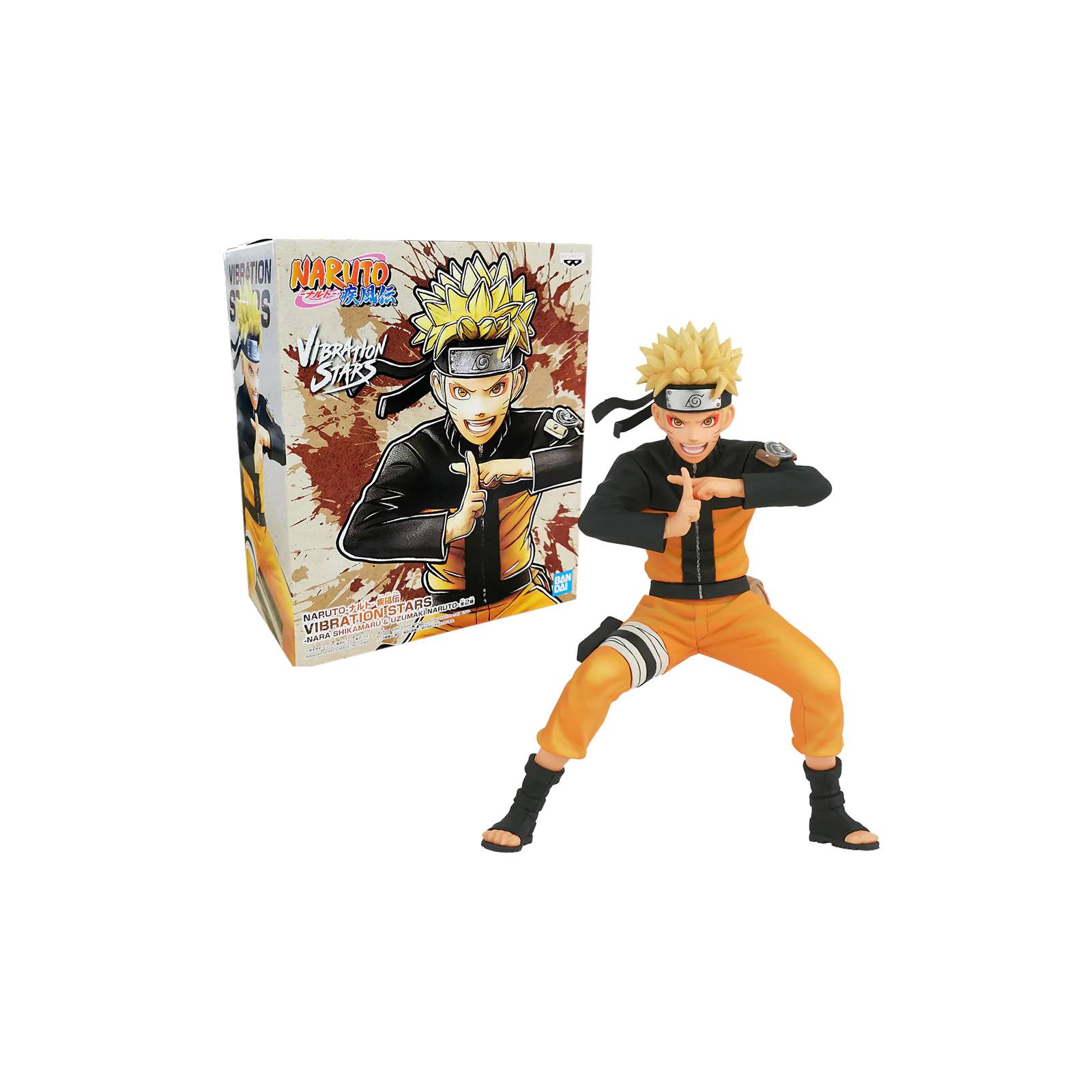 Figura de Uzumaki Naruto Shippuden Vibration Stars Banpresto