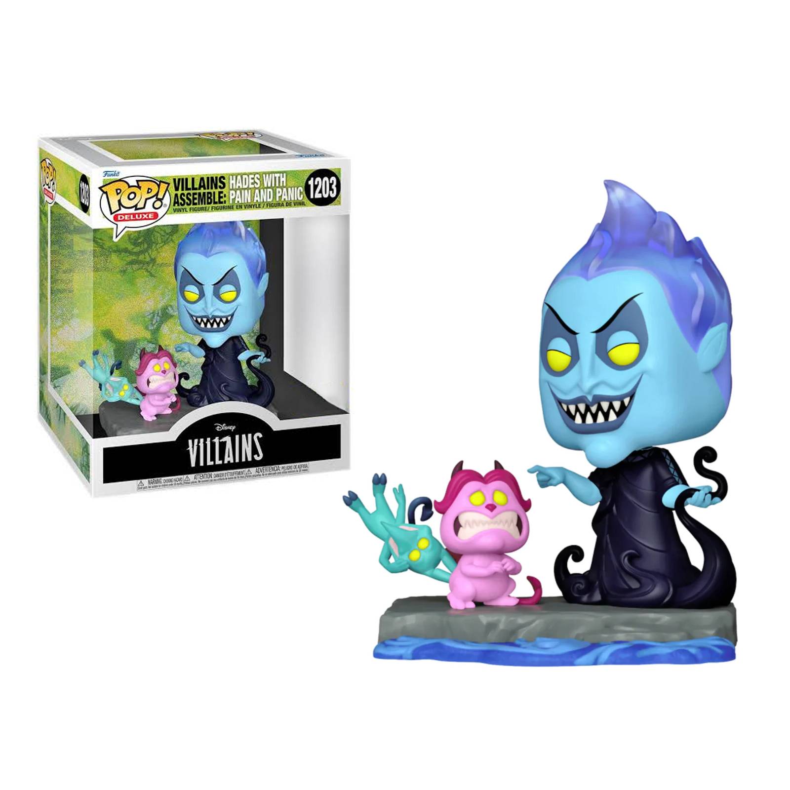 Hades With Pain And Panic 1203 Villanos Disney Funko Pop