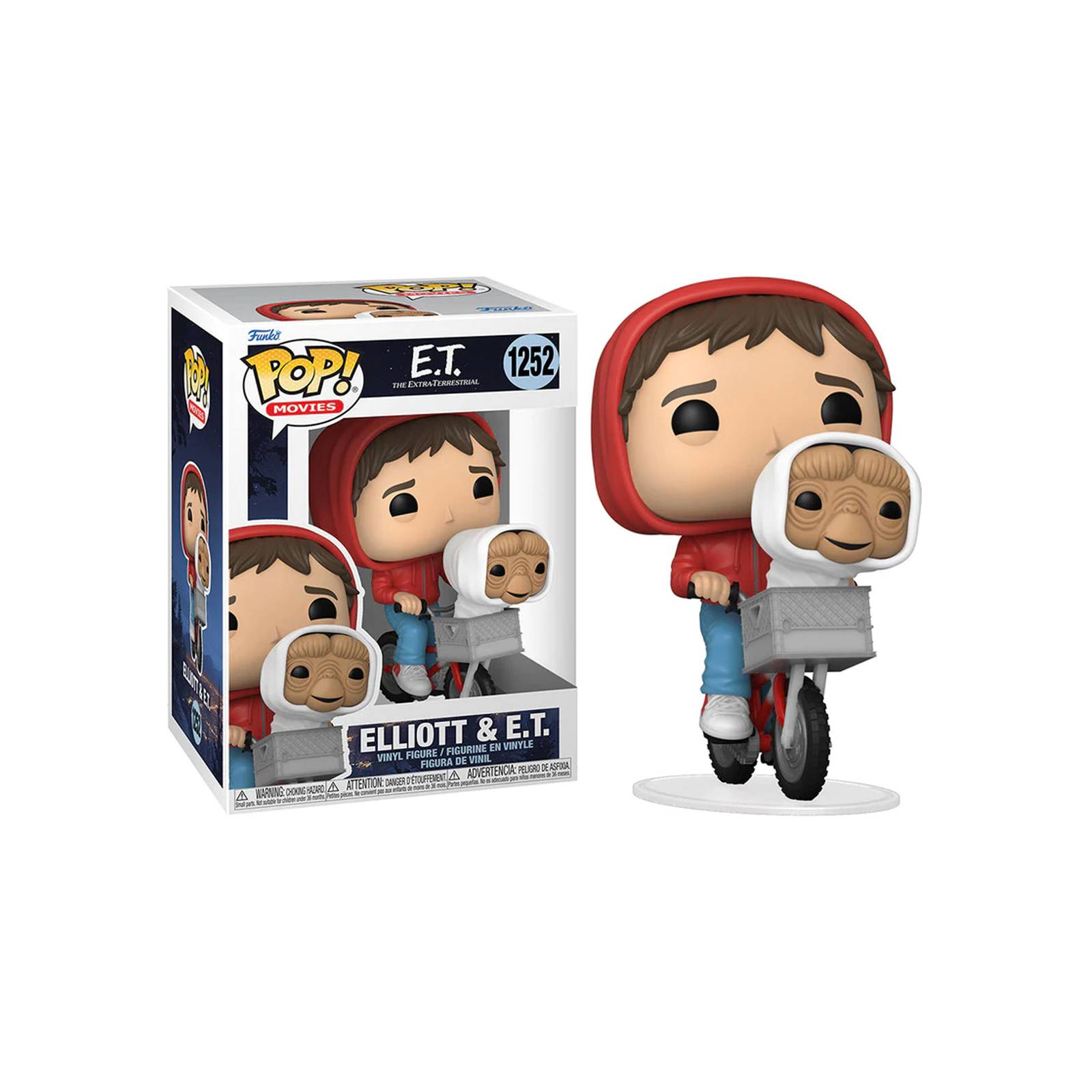 Funko POP! E.T. the Extra-Terrestrial Vinyl Figure Elliot 1256