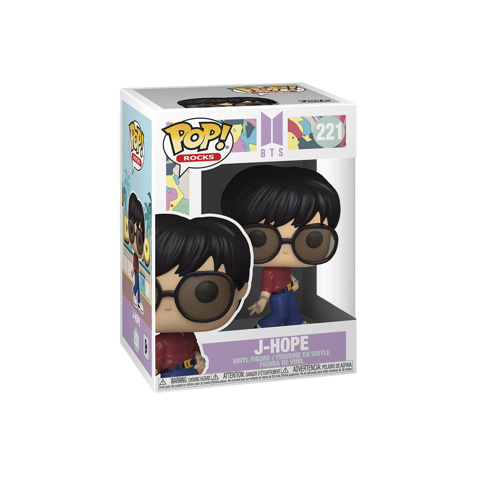 Figura Funko Pop Rocks: BTS - Dynamite - J-Hope 221