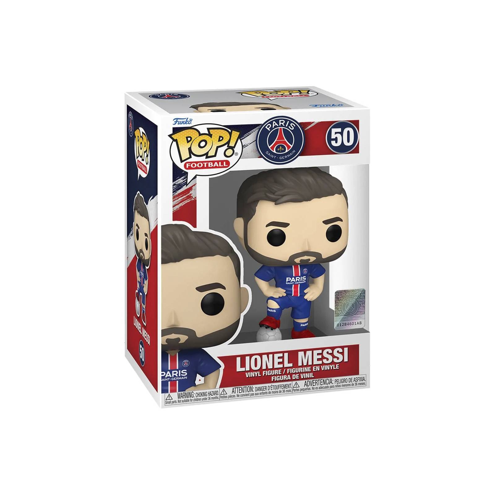 Figura Funko Pop Football: PSG - Lionel Messi 50 Paris Saint