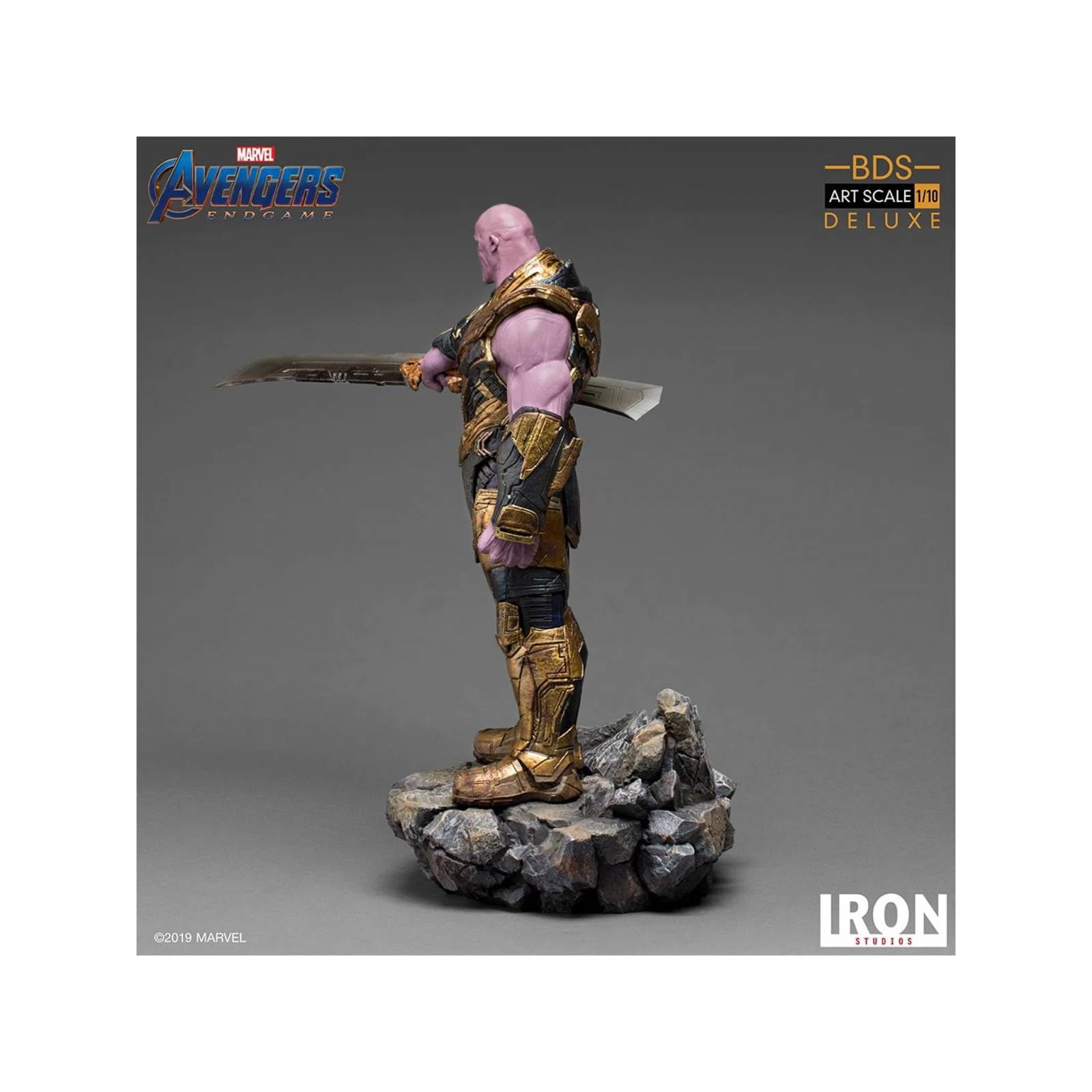 Figura Thanos Escala Deluxe Avengers Endgame Iron Studios