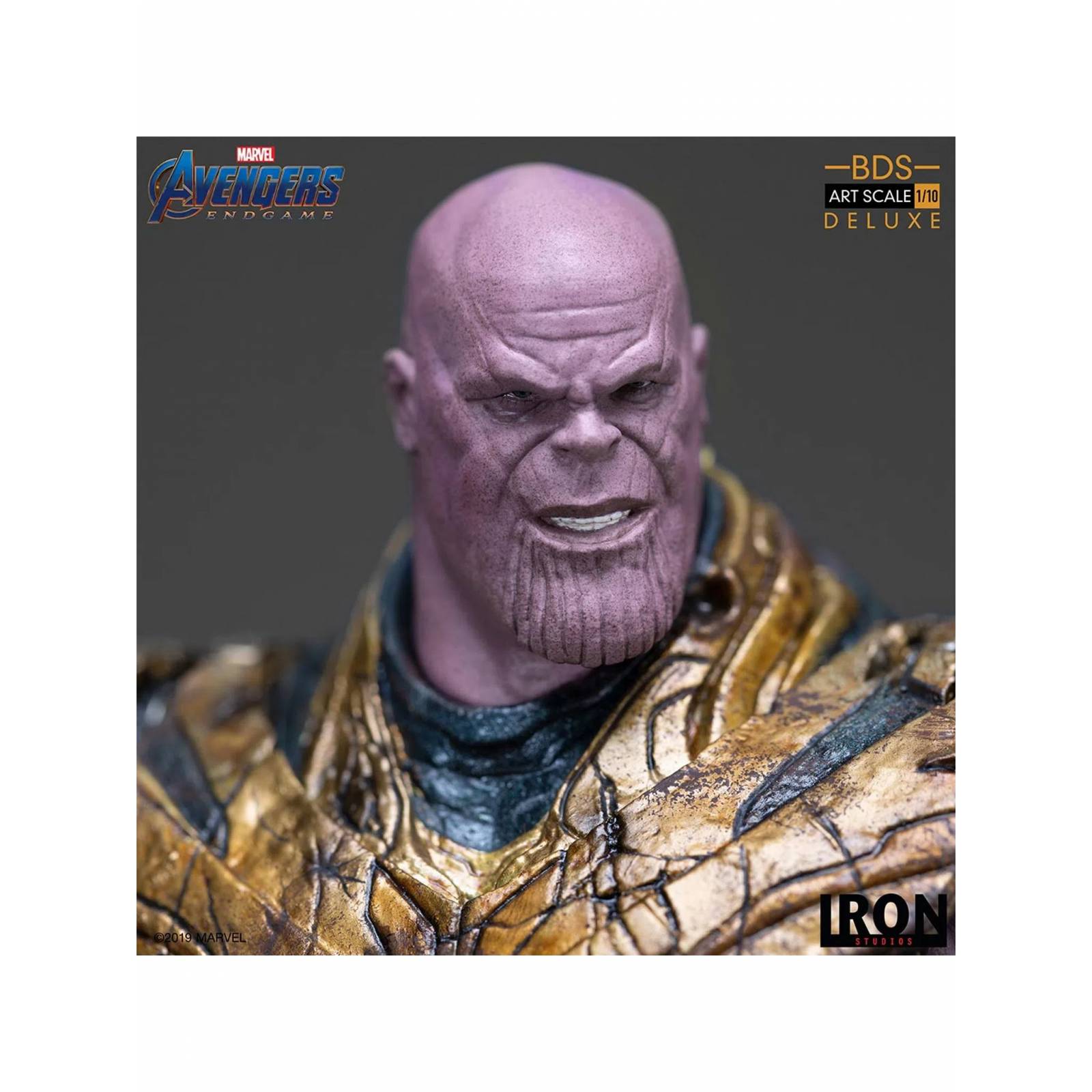Figura Thanos Escala Deluxe Avengers Endgame Iron Studios