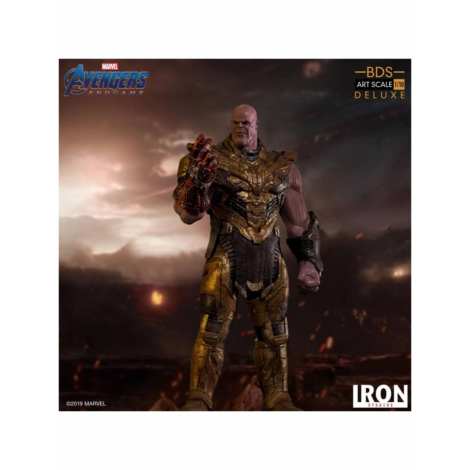 Figura Thanos Escala Deluxe Avengers Endgame Iron Studios