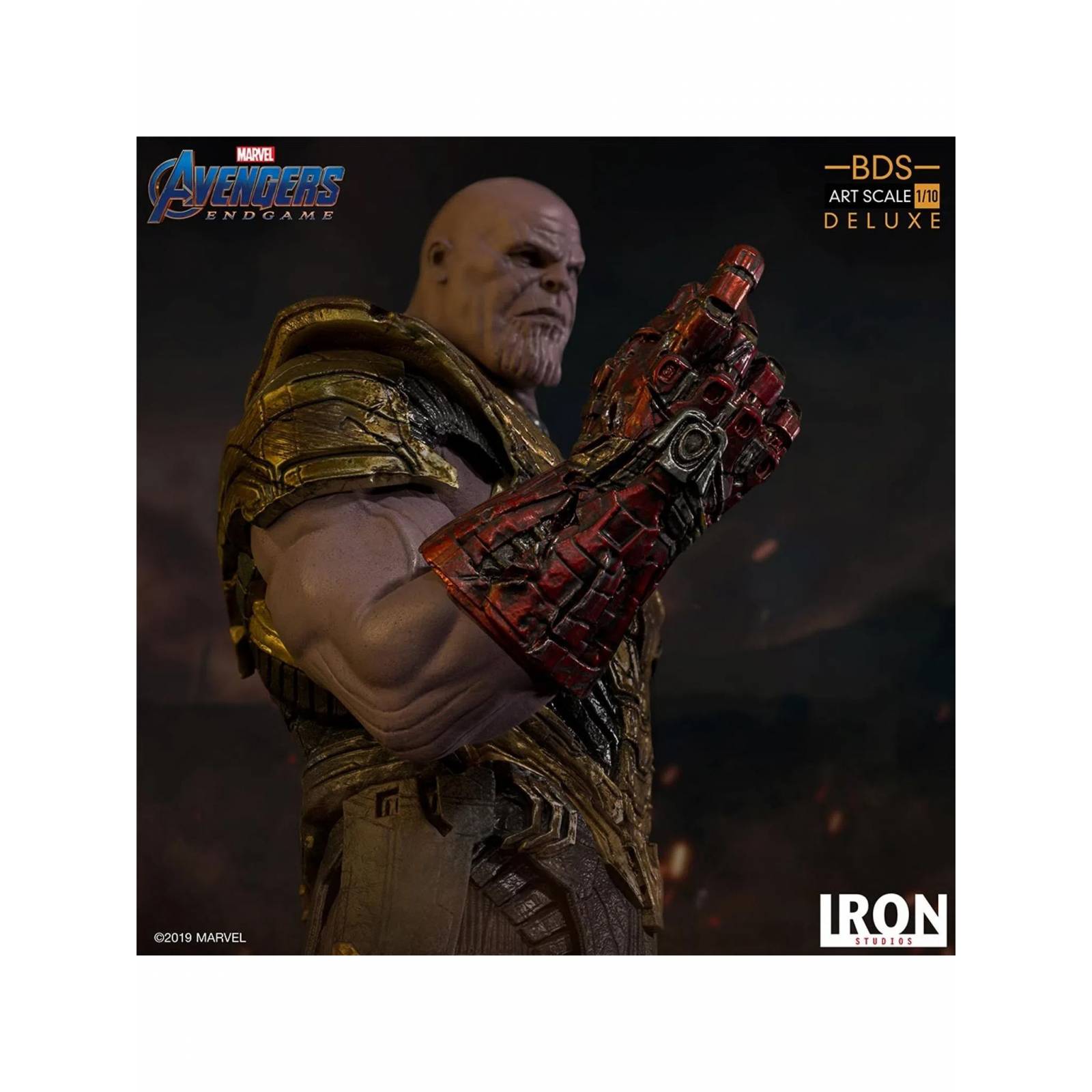 Figura Thanos Escala Deluxe Avengers Endgame Iron Studios