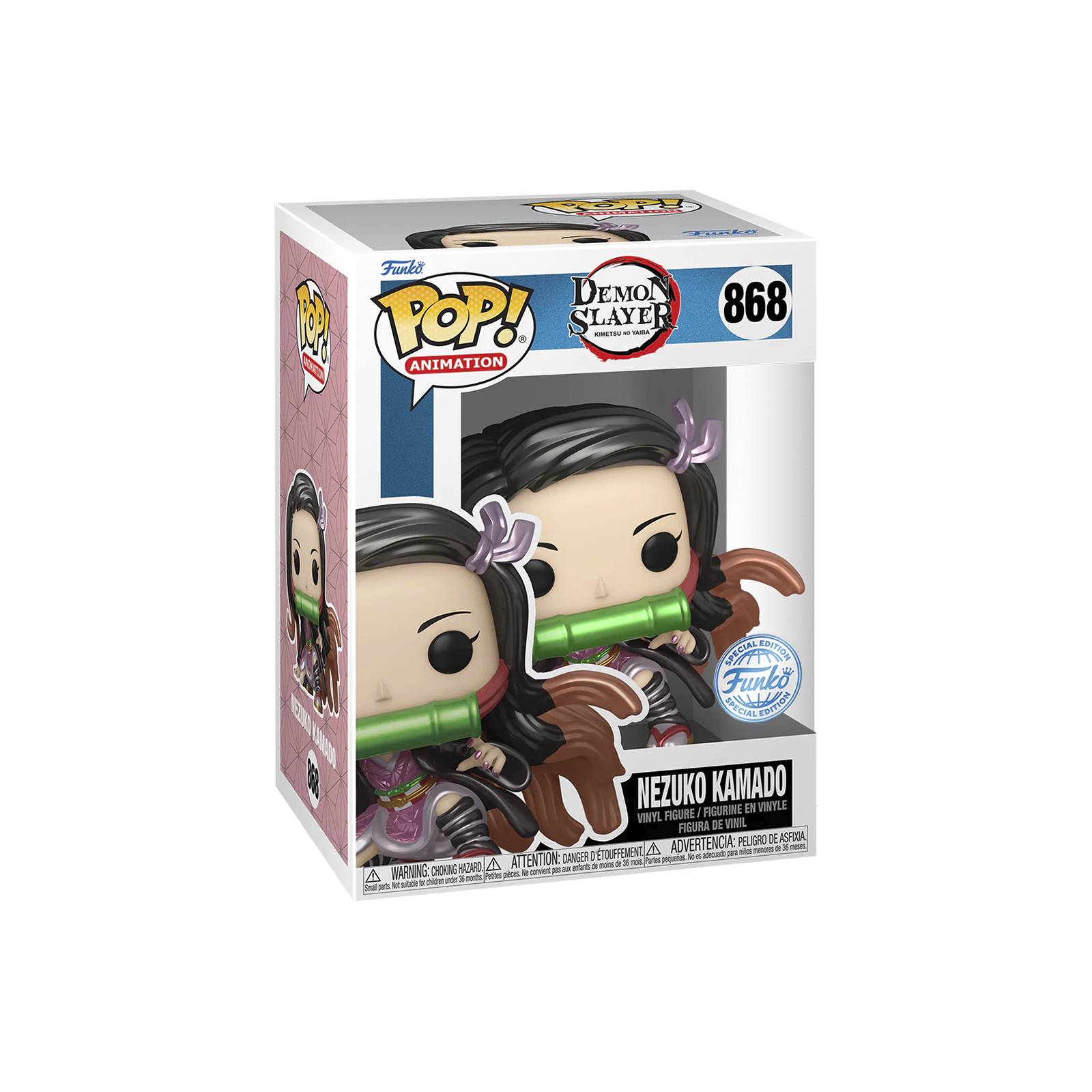 Figura Funko Pop: Demon Slayer - Nezuko Kamado Metalico 868