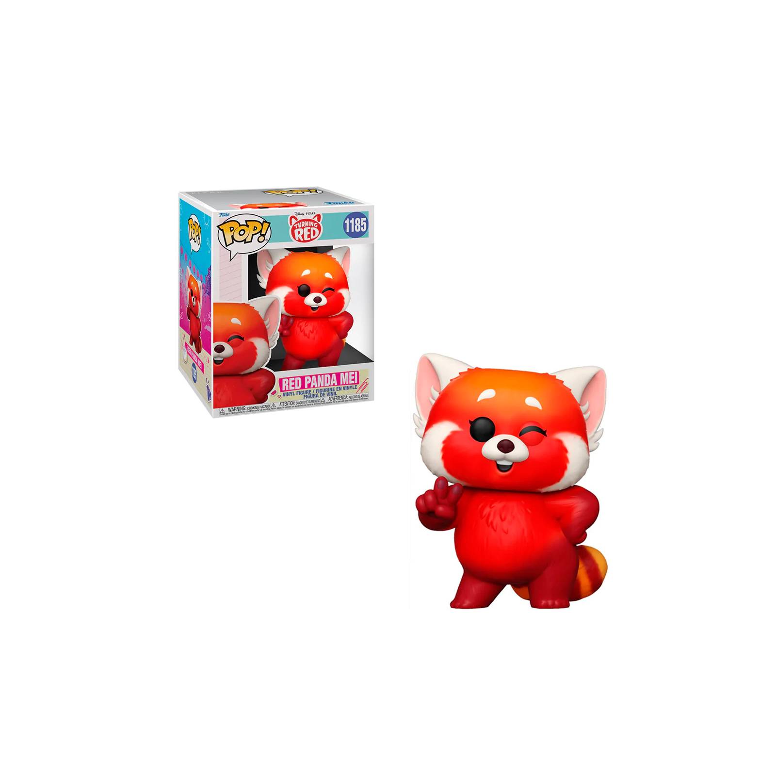 Figura Funko Pop Disney Pixar Turning Red Red Panda Mei 1185